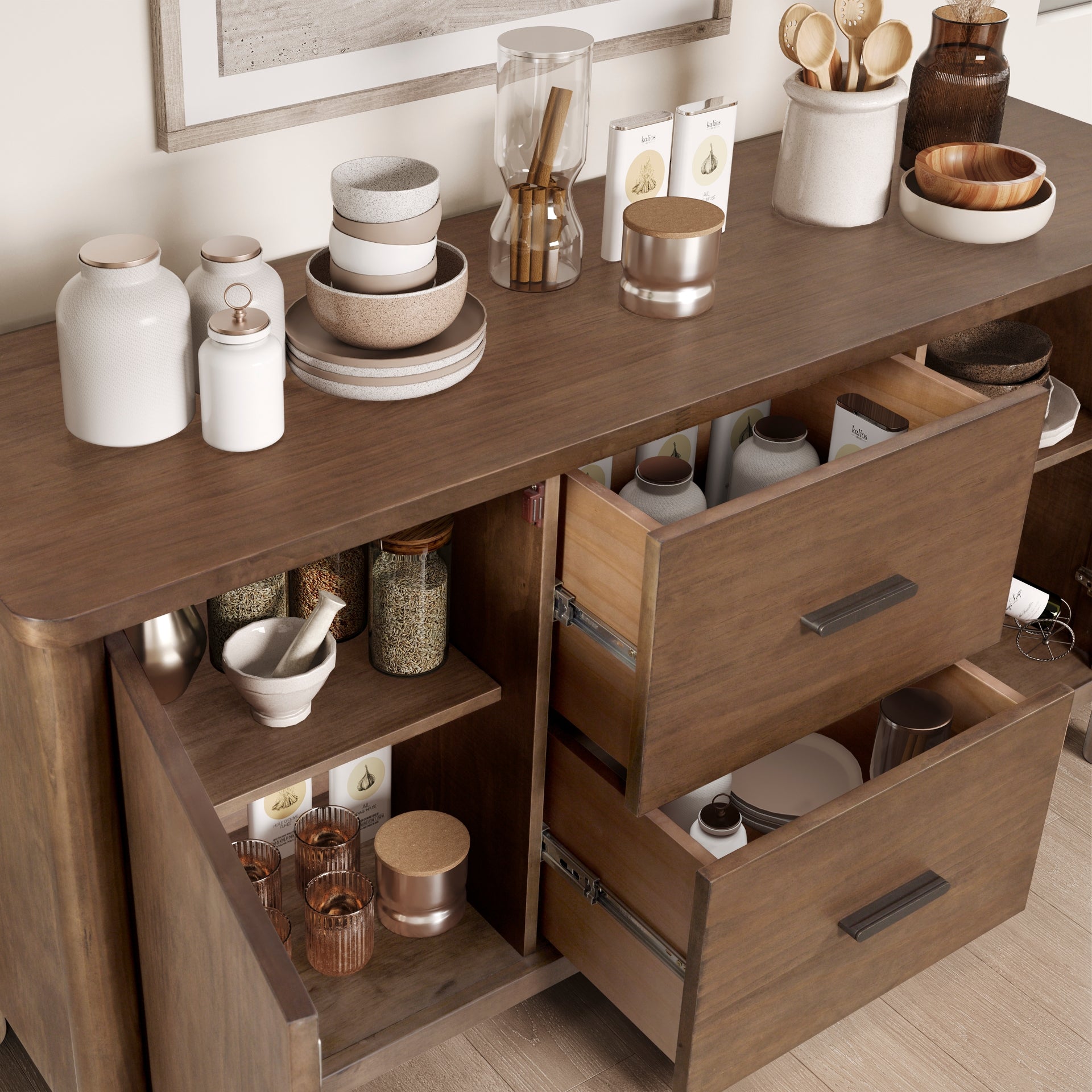 Bloomfield Sideboard 2 Drawers + 2 Doors - What A Room