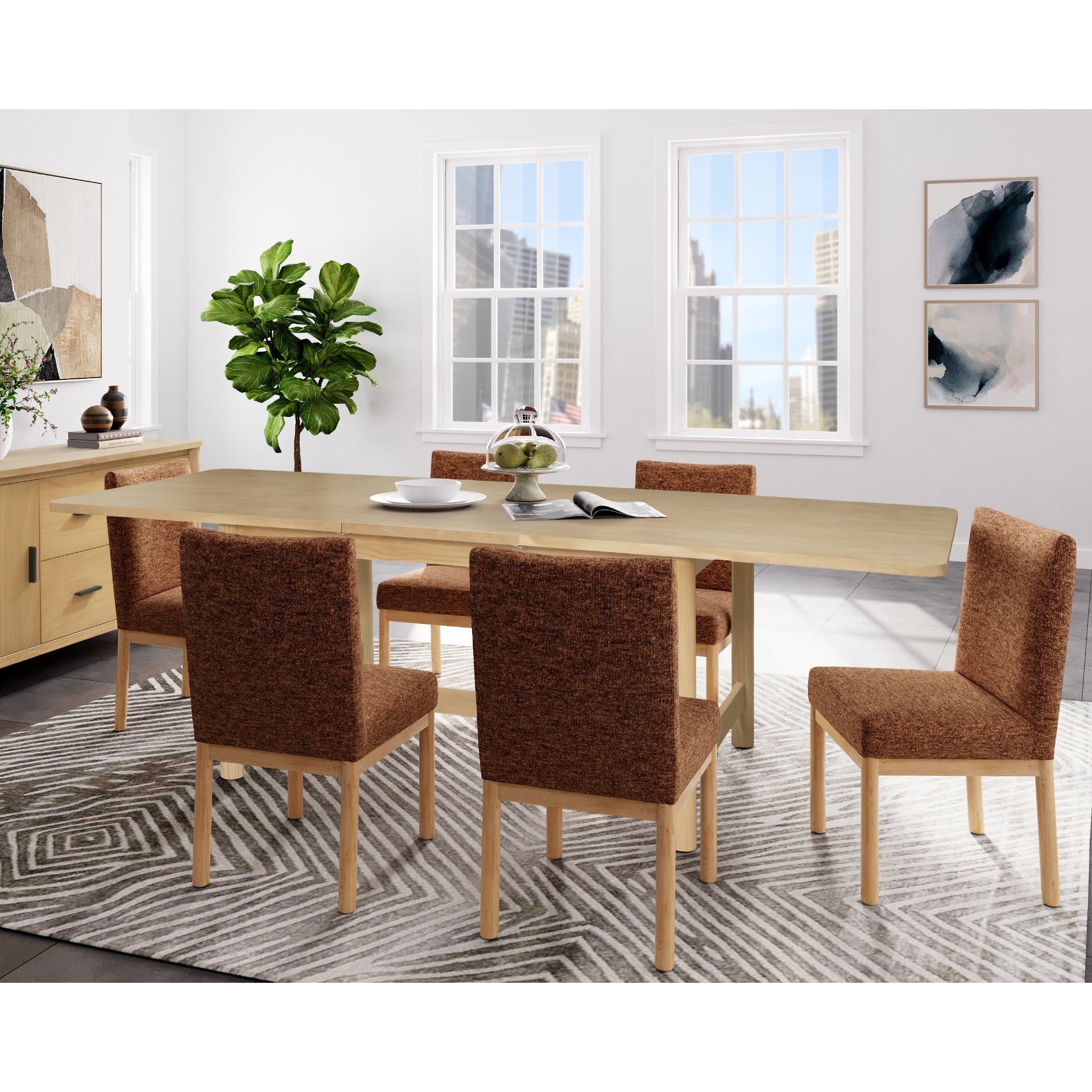 Bloomfield Butterfly Dining Table w/ 20" Ext - What A Room