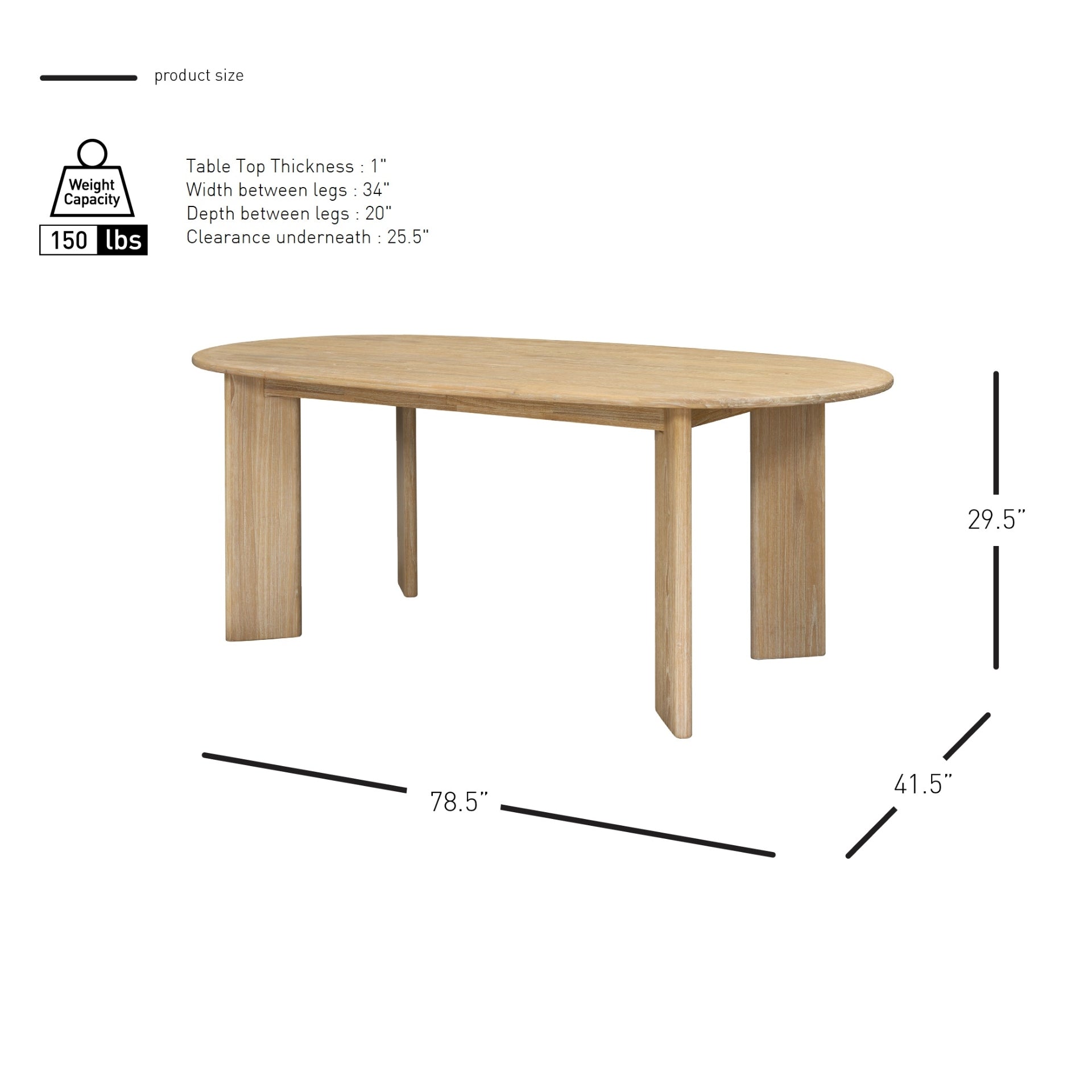 Drego 78.5" Oval Dining Table - What A Room