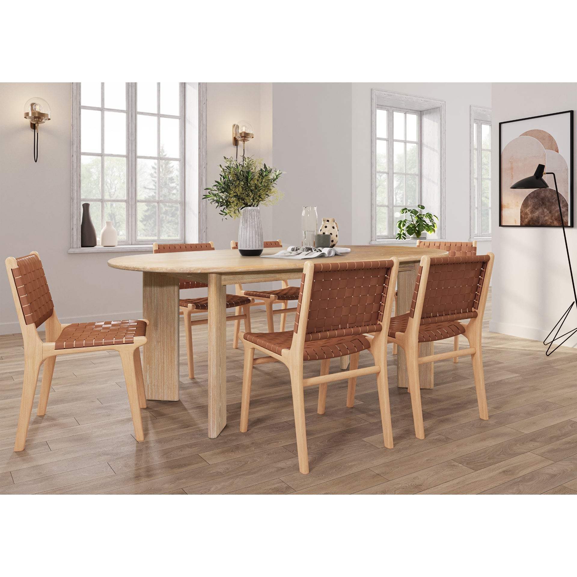 Drego 78.5" Oval Dining Table - What A Room