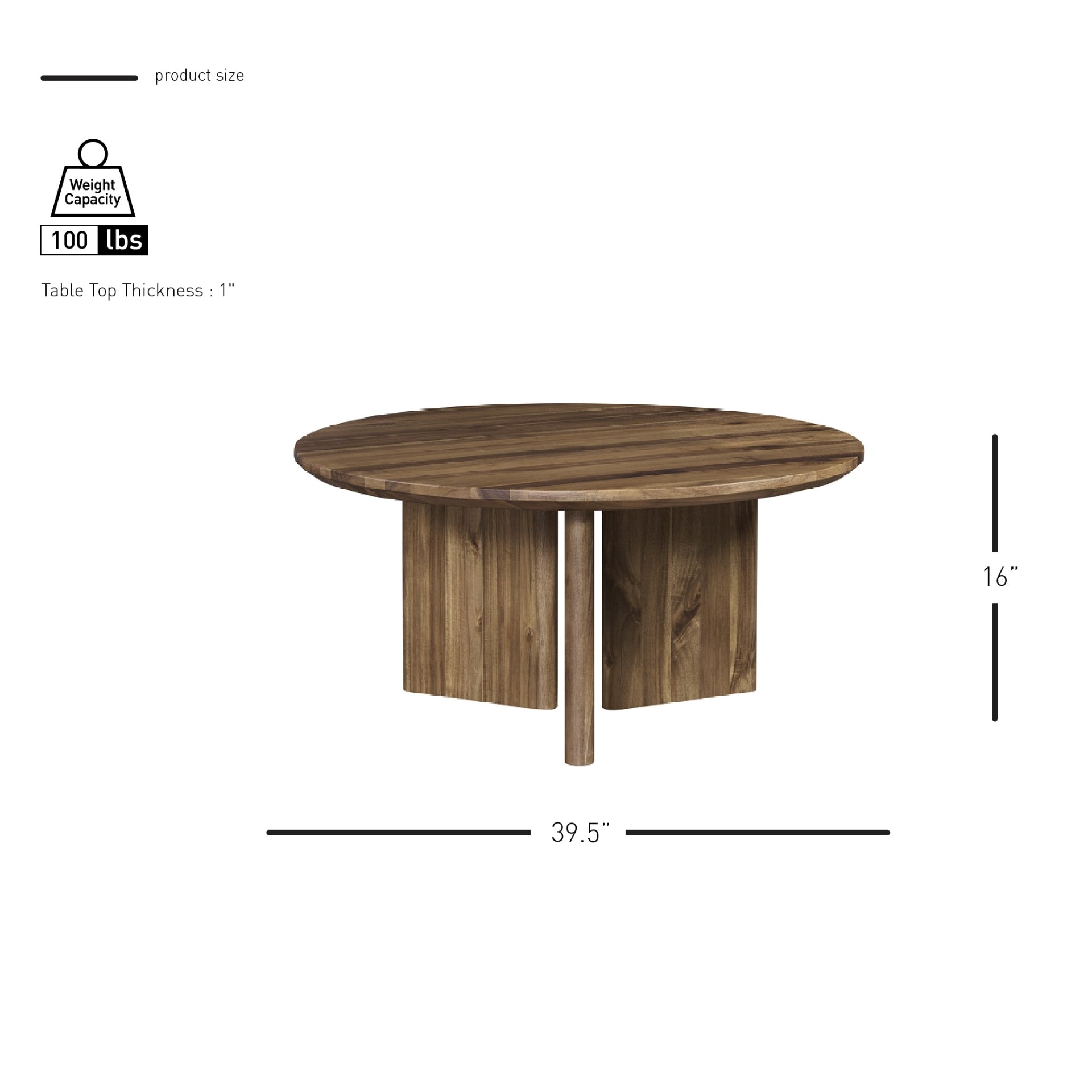 Petrilio Round Coffee Table - What A Room