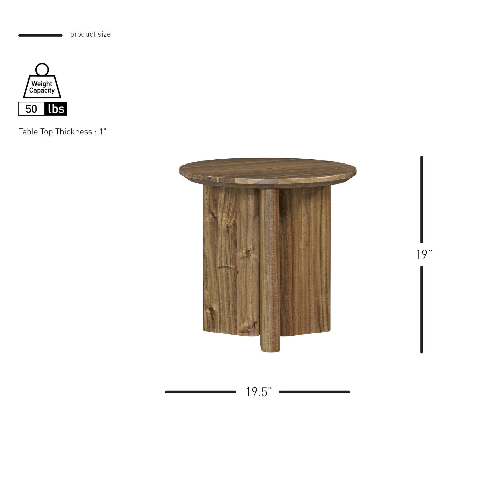 Petrilio Side/End Table - What A Room
