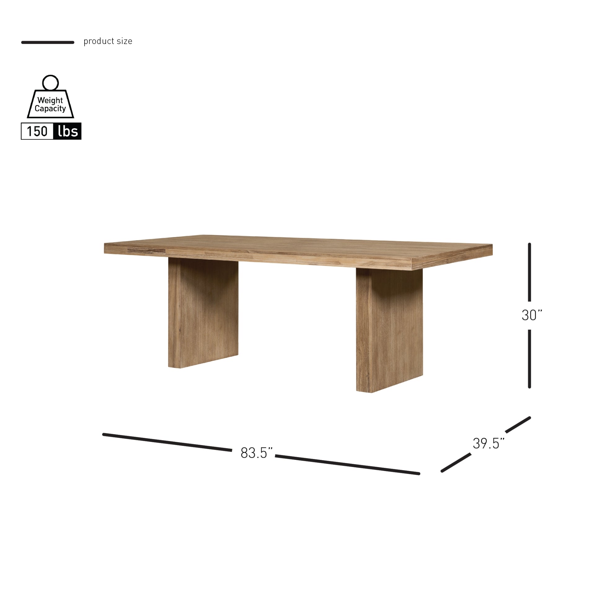 Zerano 84" Dining Table - What A Room
