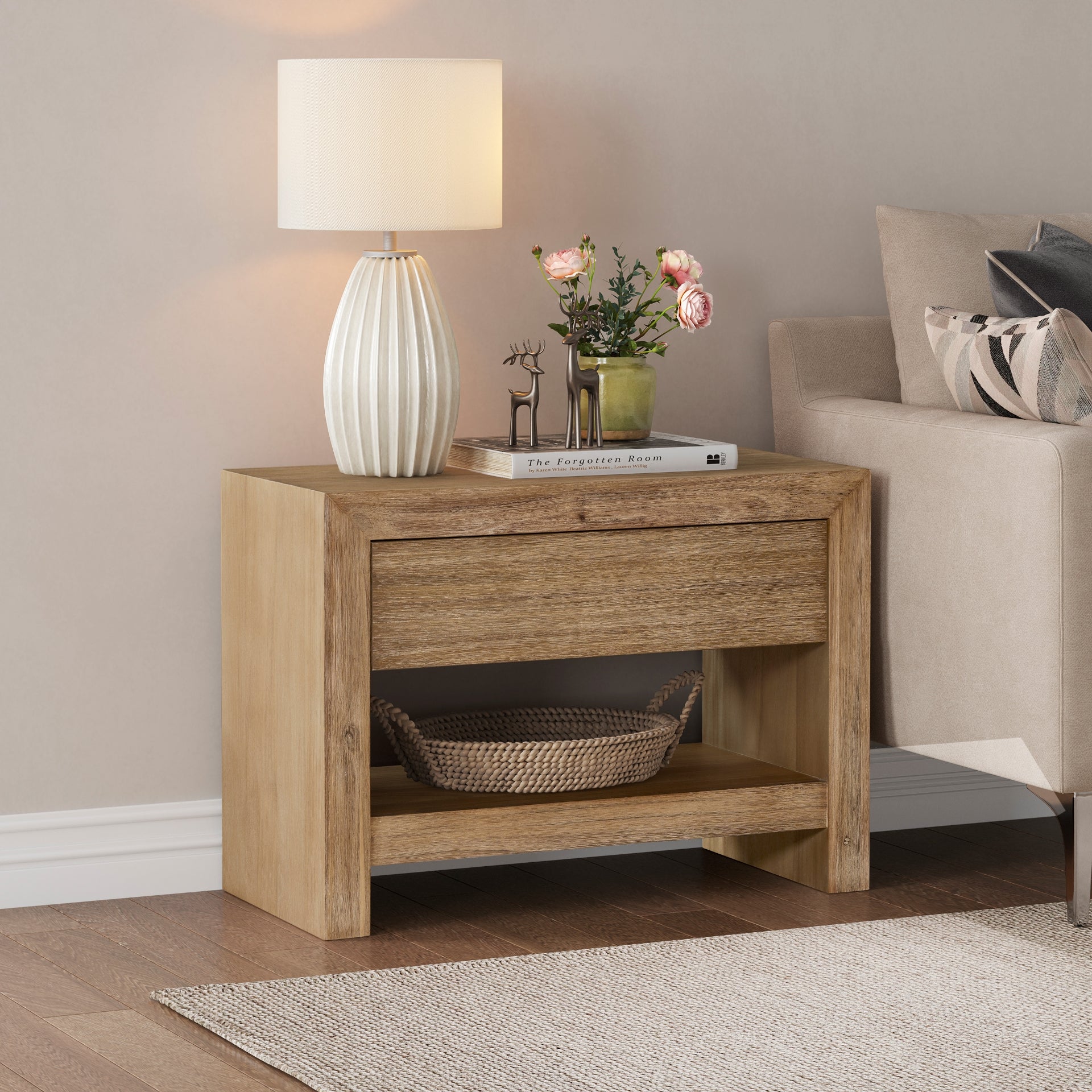 Zerano Nightstand/Side Table - What A Room