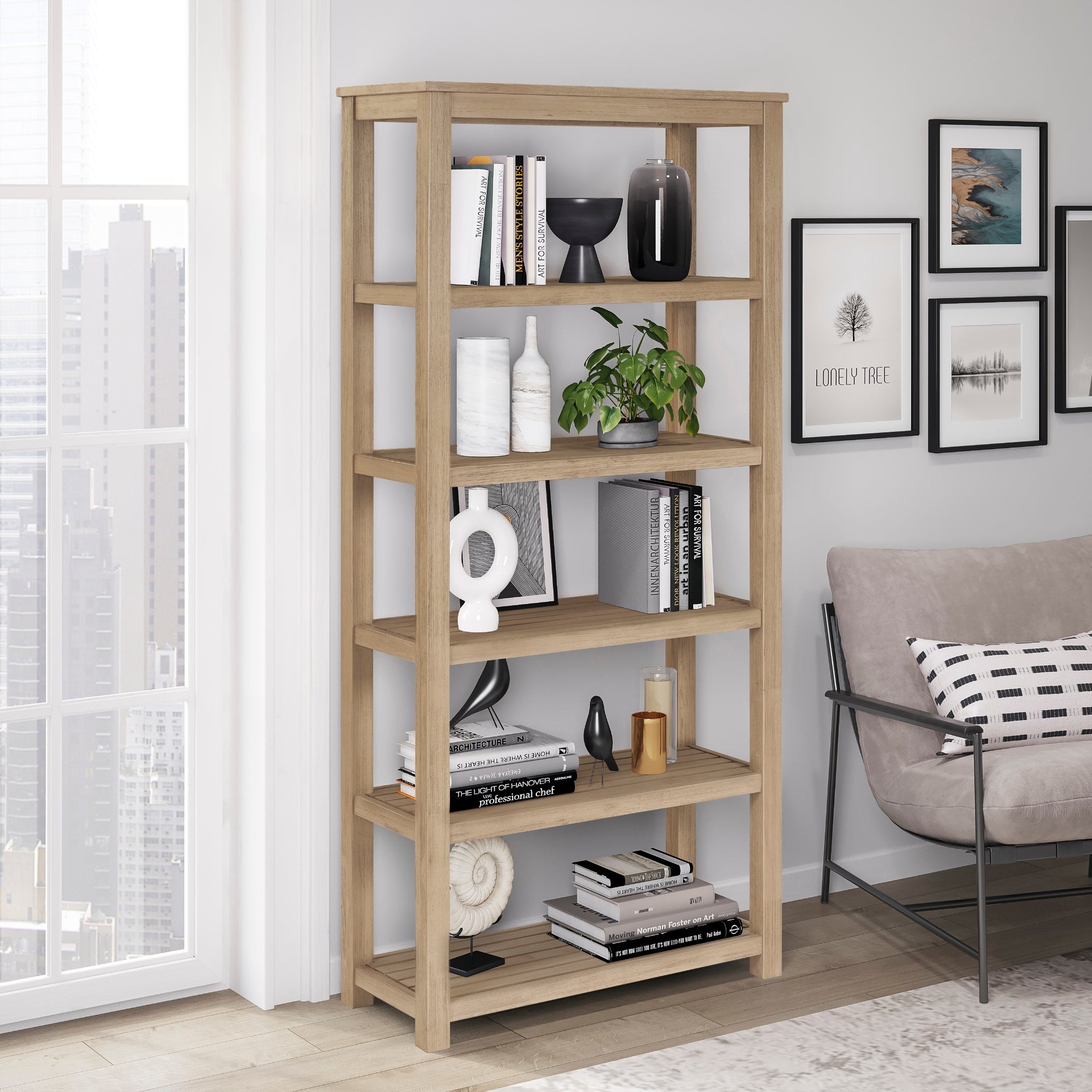 Tiburon Book Shelf - What A Room