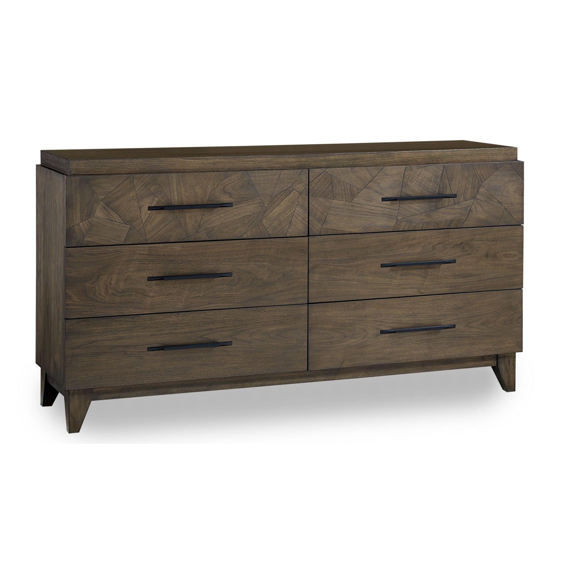 Broderick Six-Drawer Dresser in Wild Oats Brown - What A Room