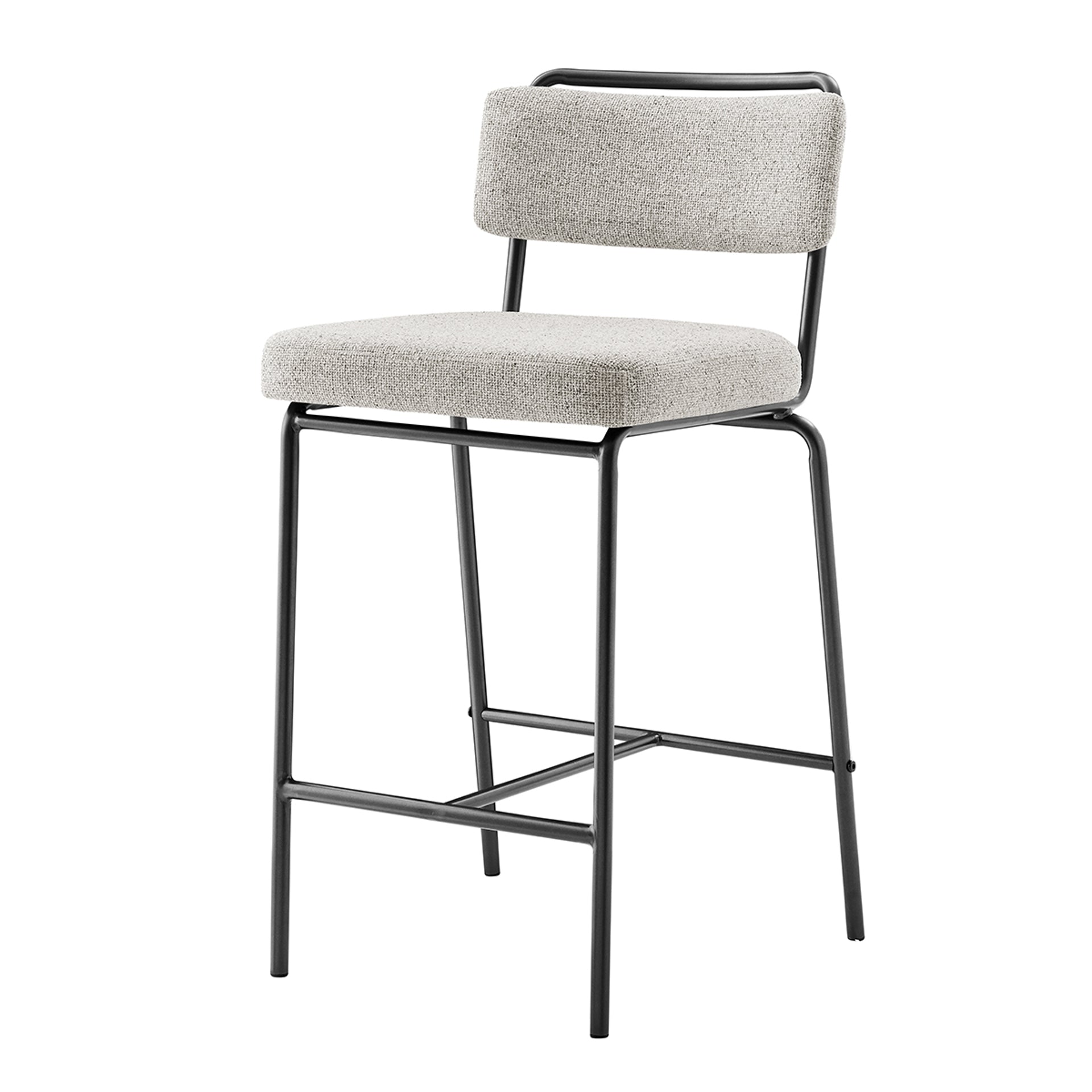 Zander Fabric Counter Stool (Set of 4) - What A Room