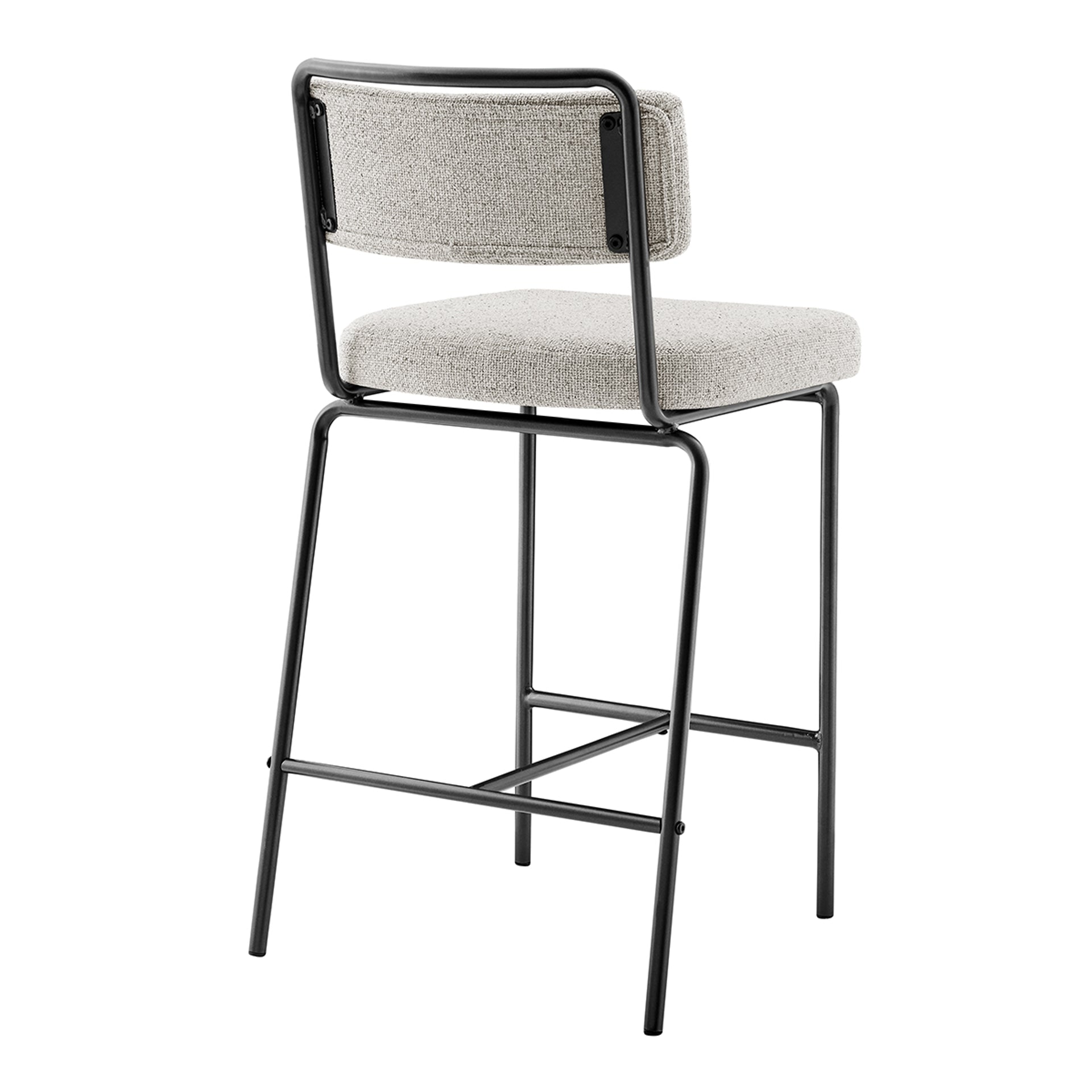 Zander Fabric Counter Stool (Set of 4) - What A Room