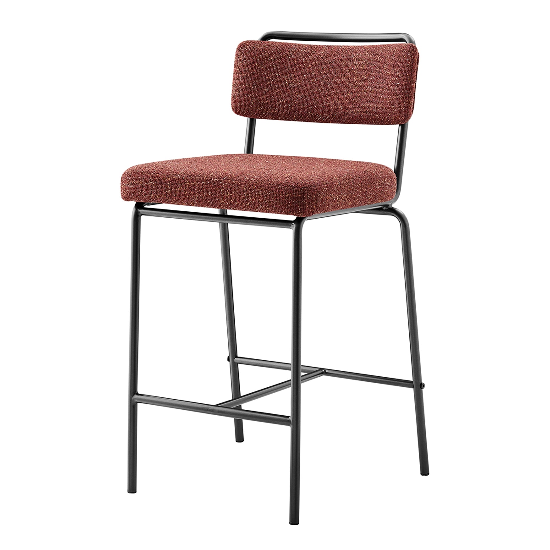 Zander Fabric Counter Stool (Set of 4) - What A Room