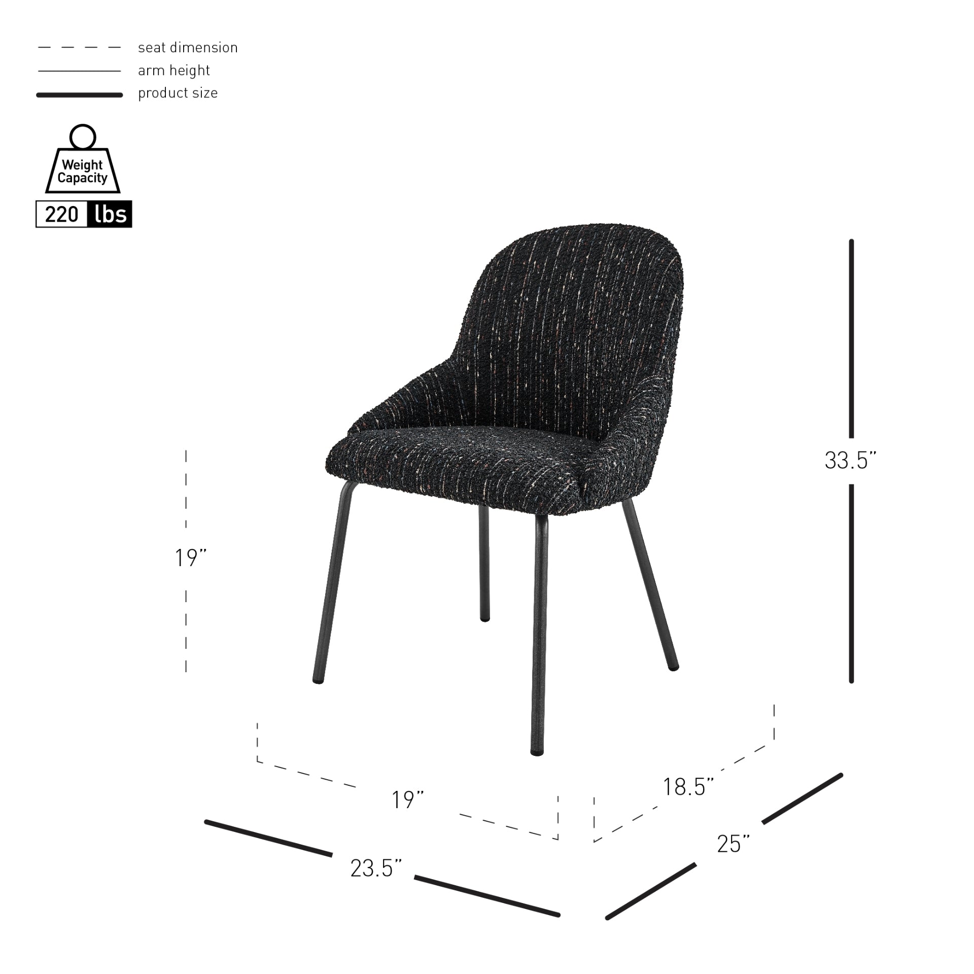 Katrisa Fabric Dining Side Chair - What A Room