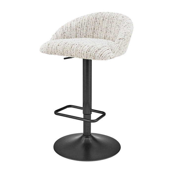 Jorrell Fabric Gaslift Swivel Bar Stool (Set of 2) - What A Room