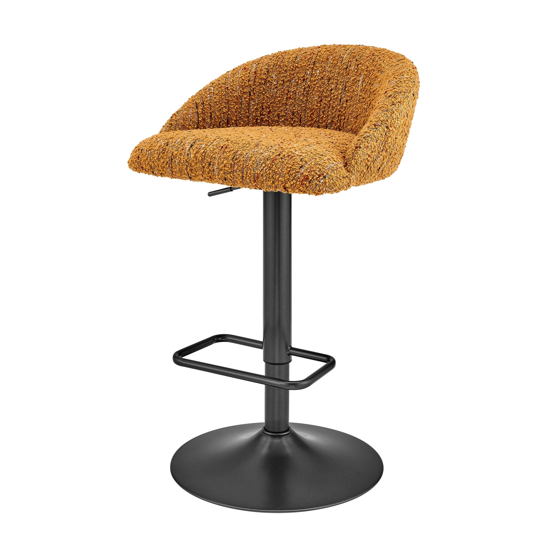 Jorrell Fabric Gaslift Swivel Bar Stool (Set of 2) - What A Room