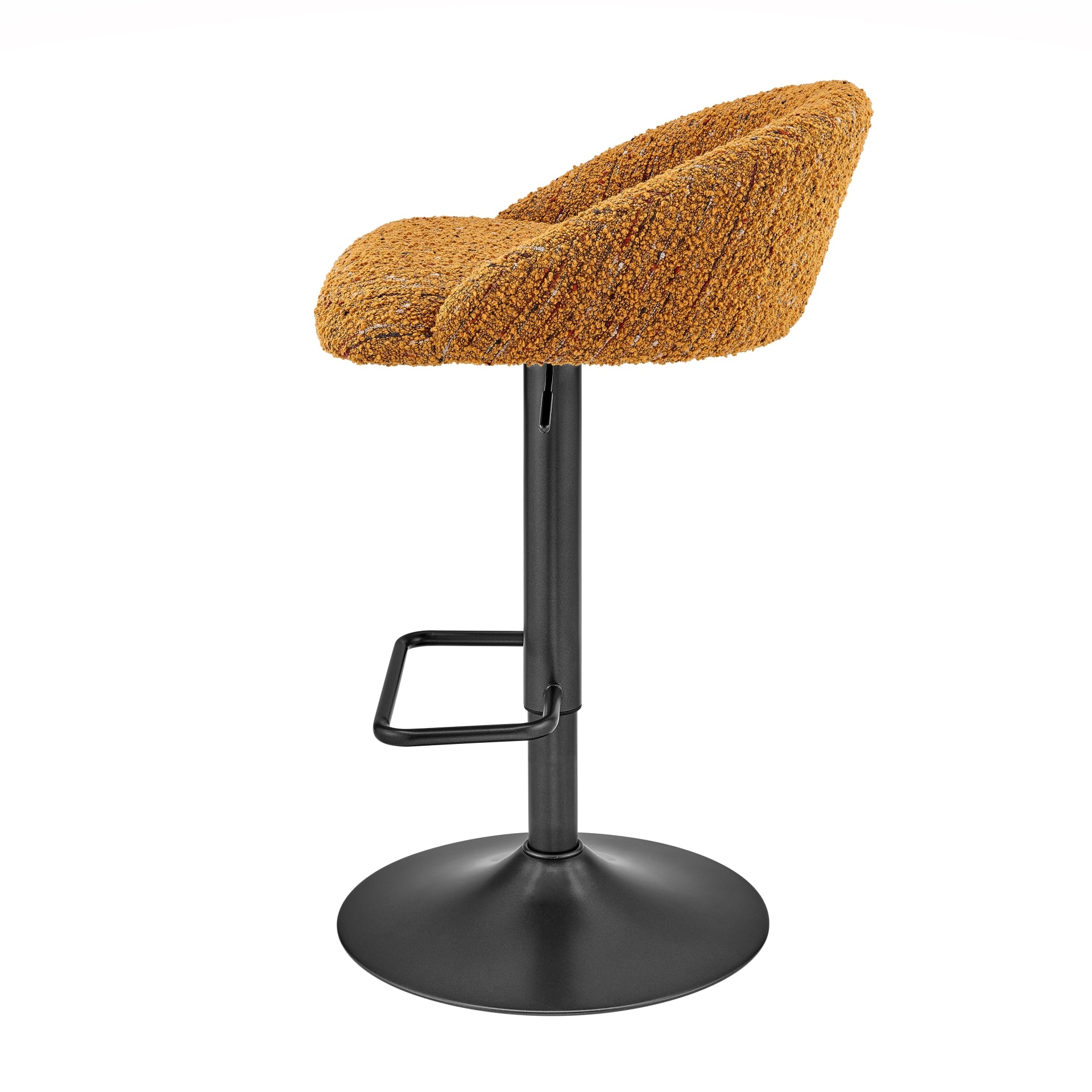 Jorrell Fabric Gaslift Swivel Bar Stool (Set of 2) - What A Room