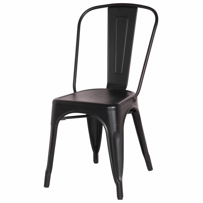 Metropolis Metal Dining Side Chair (Set of 4) - What A Room