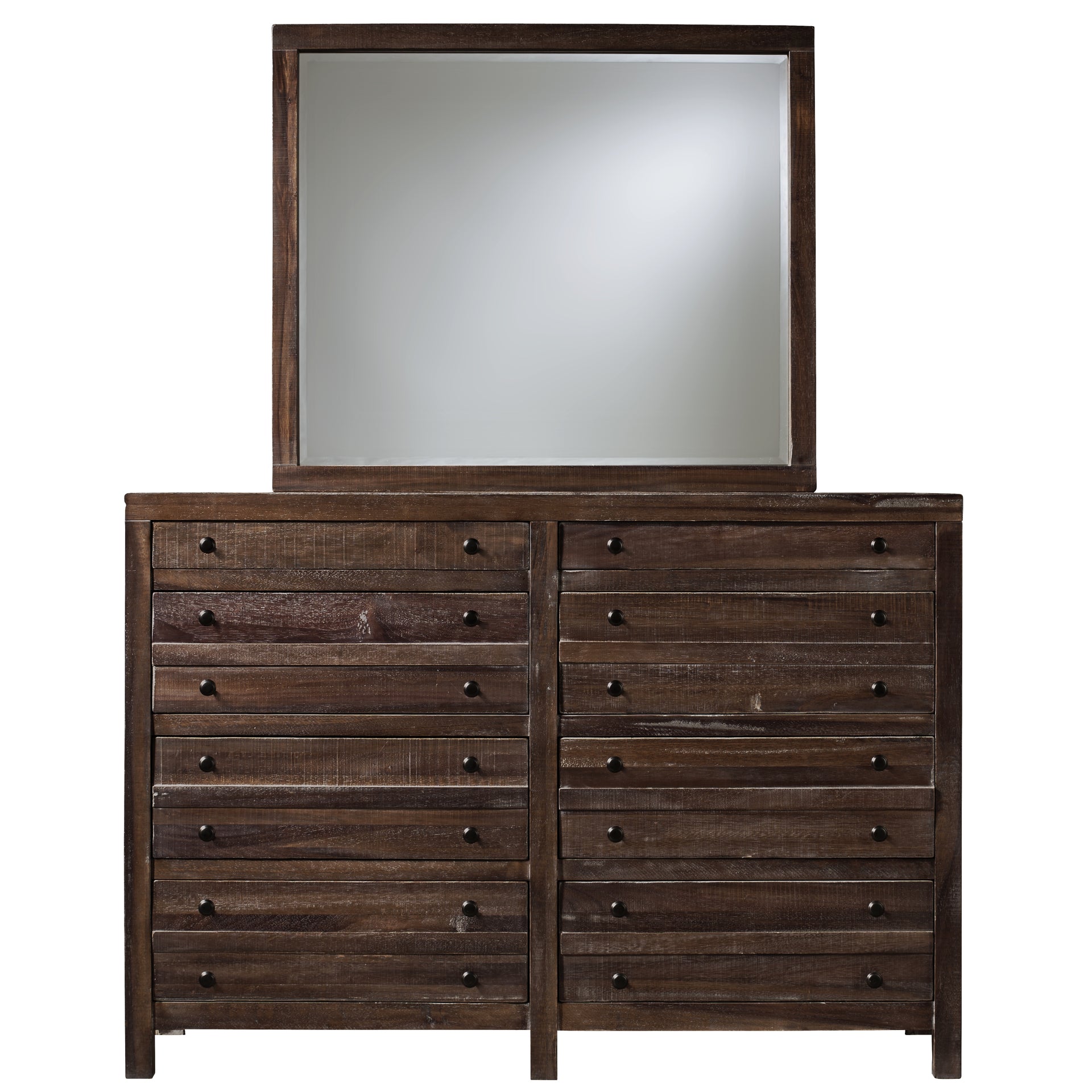 Townsend Eight Drawer Solid Wood Dresser in Java - What A Room