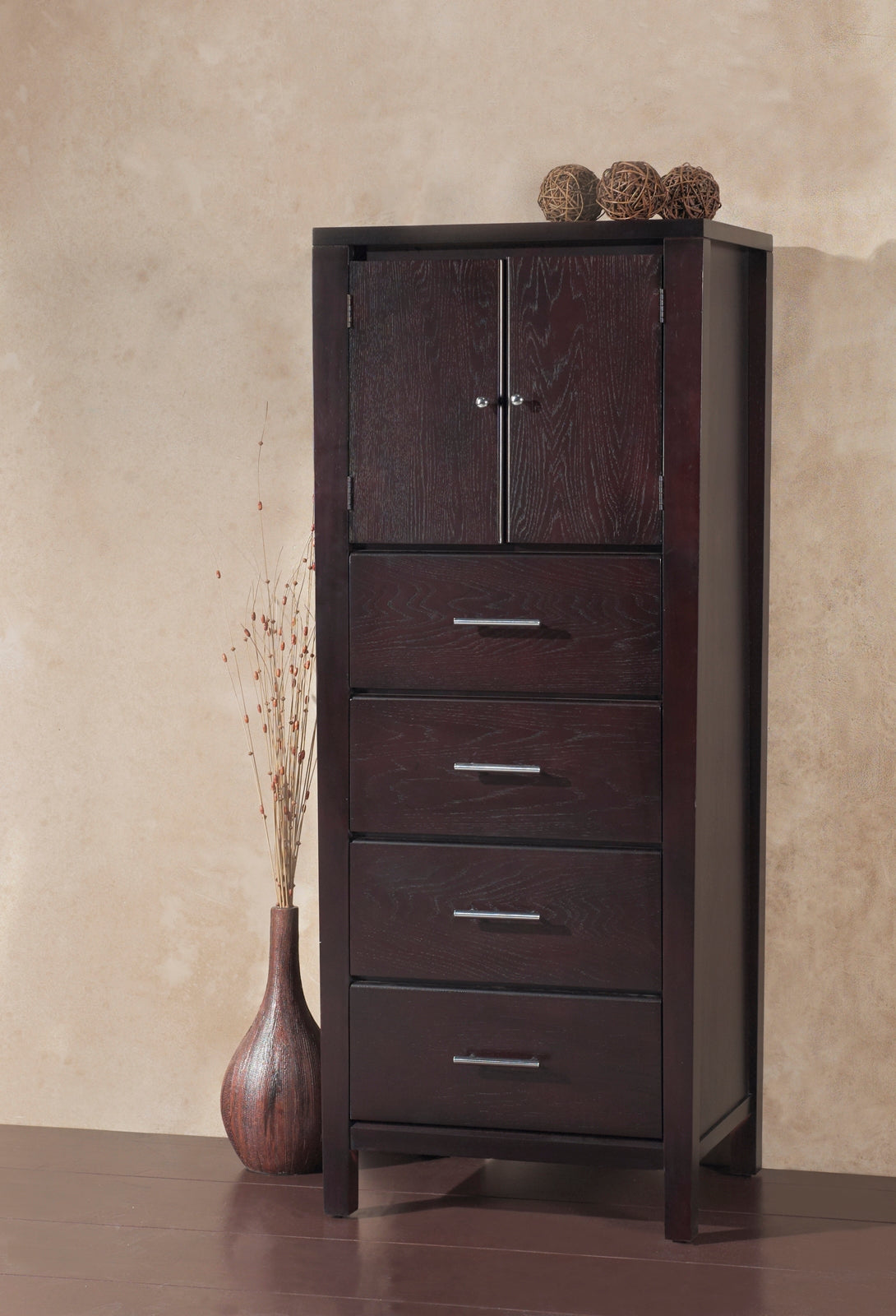 Nevis Lingerie Chest in Espresso - What A Room