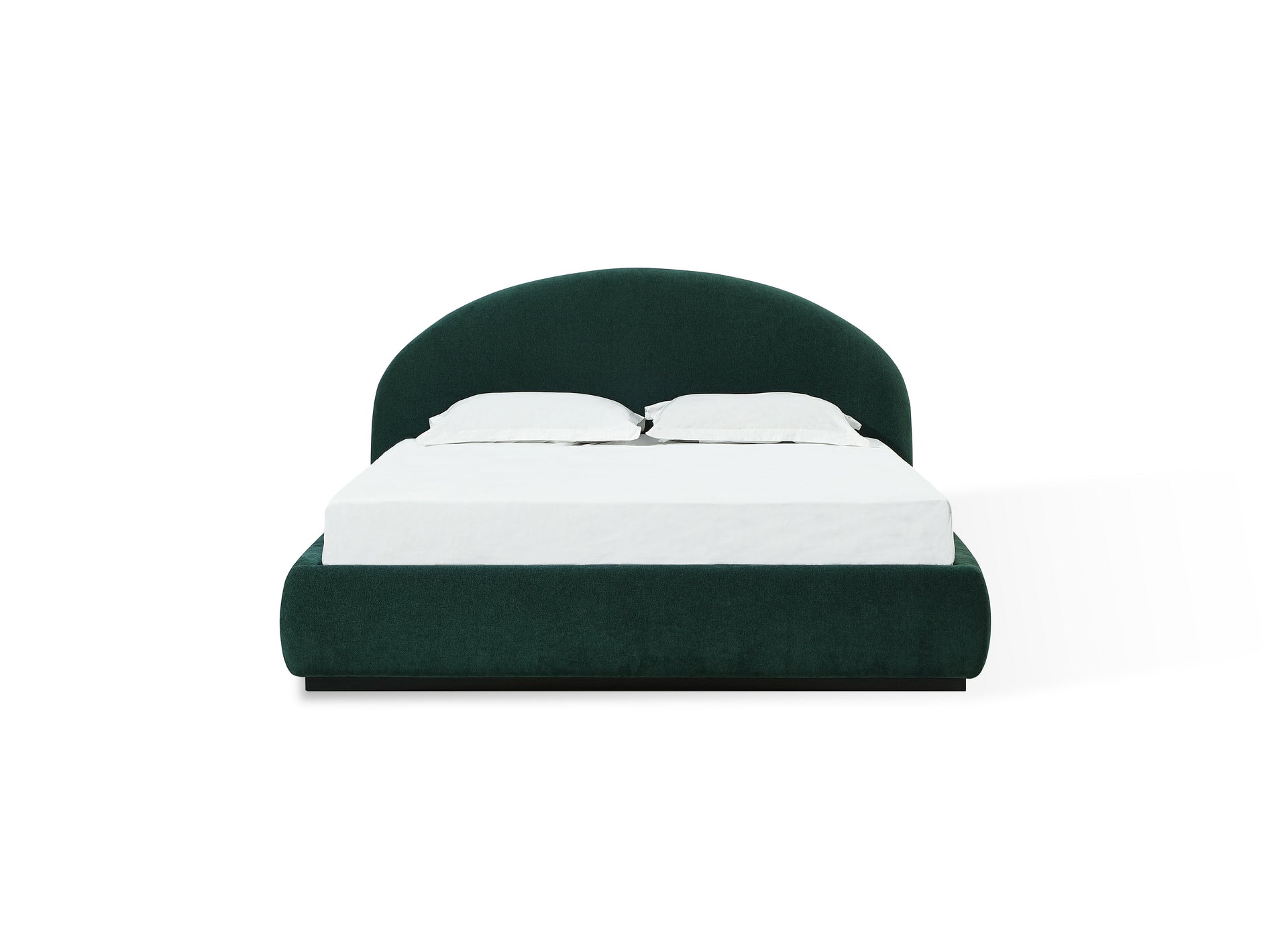 Flex Upholstered Bed in Emerald Chenille - What A Room