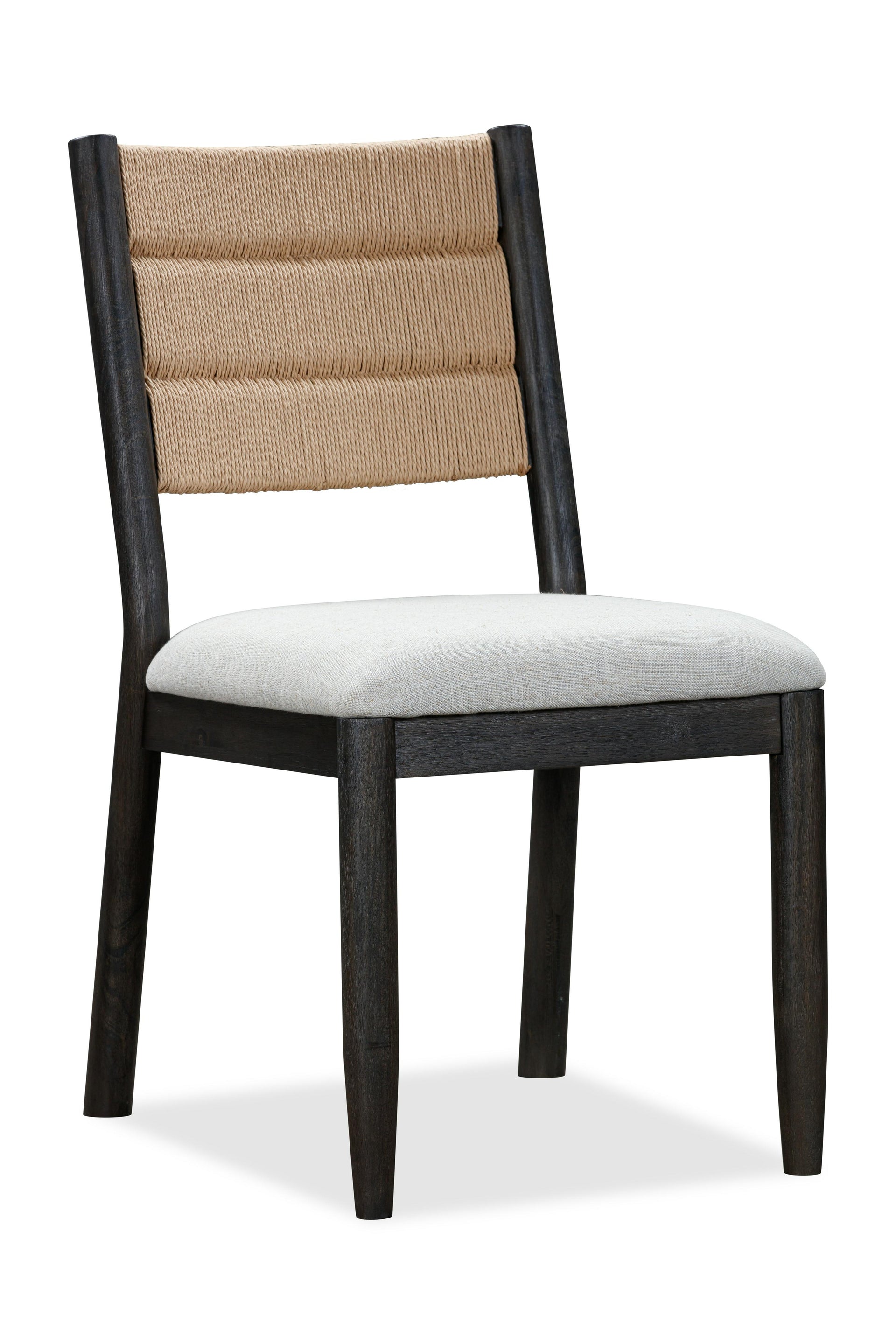 Rockport Danish Cord Dining Chair in Yin (Set of 2) - What A Room
