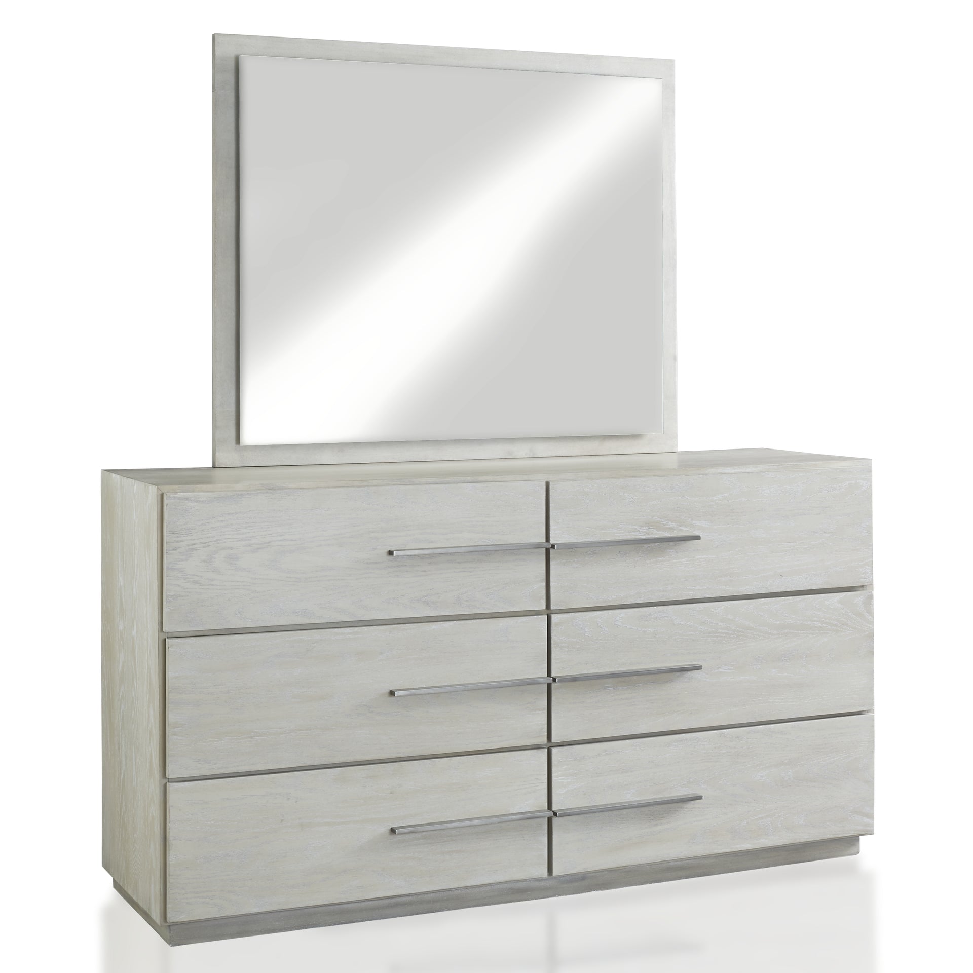 Destination Six Drawer Dresser in Cotton Grey - What A Room