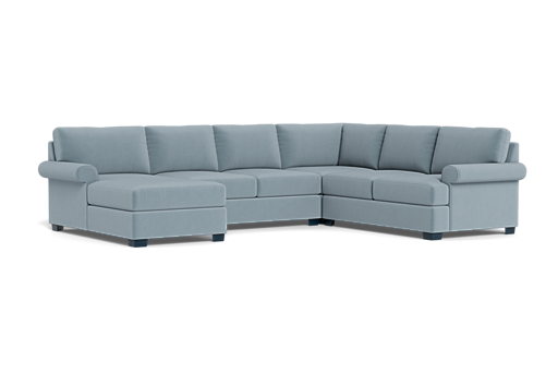 Anna U-Sectional with Chaise - What A Room