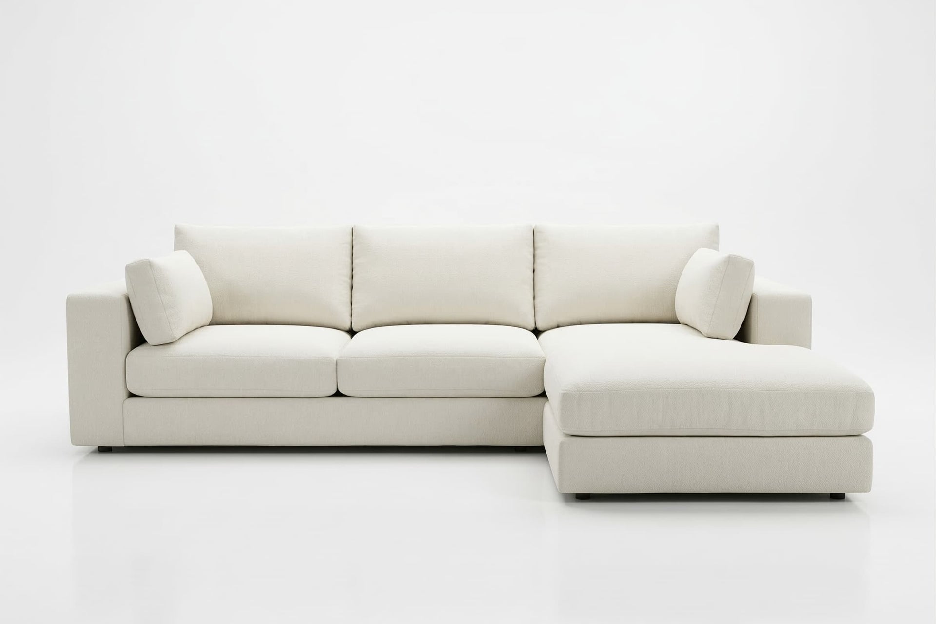 Clearance Daphen Reversible Sofa Chaise in Contessa Vanilla