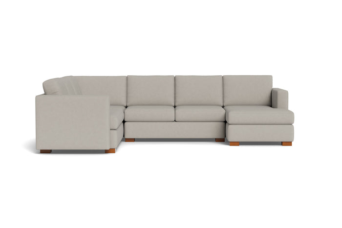 Cradle Oversized U Shape Sectional Sofa - Large Deep Comfortable Couch
