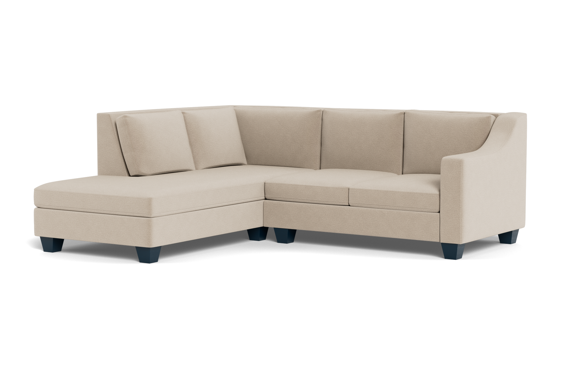 Merced Bumper Sectional - What A Room