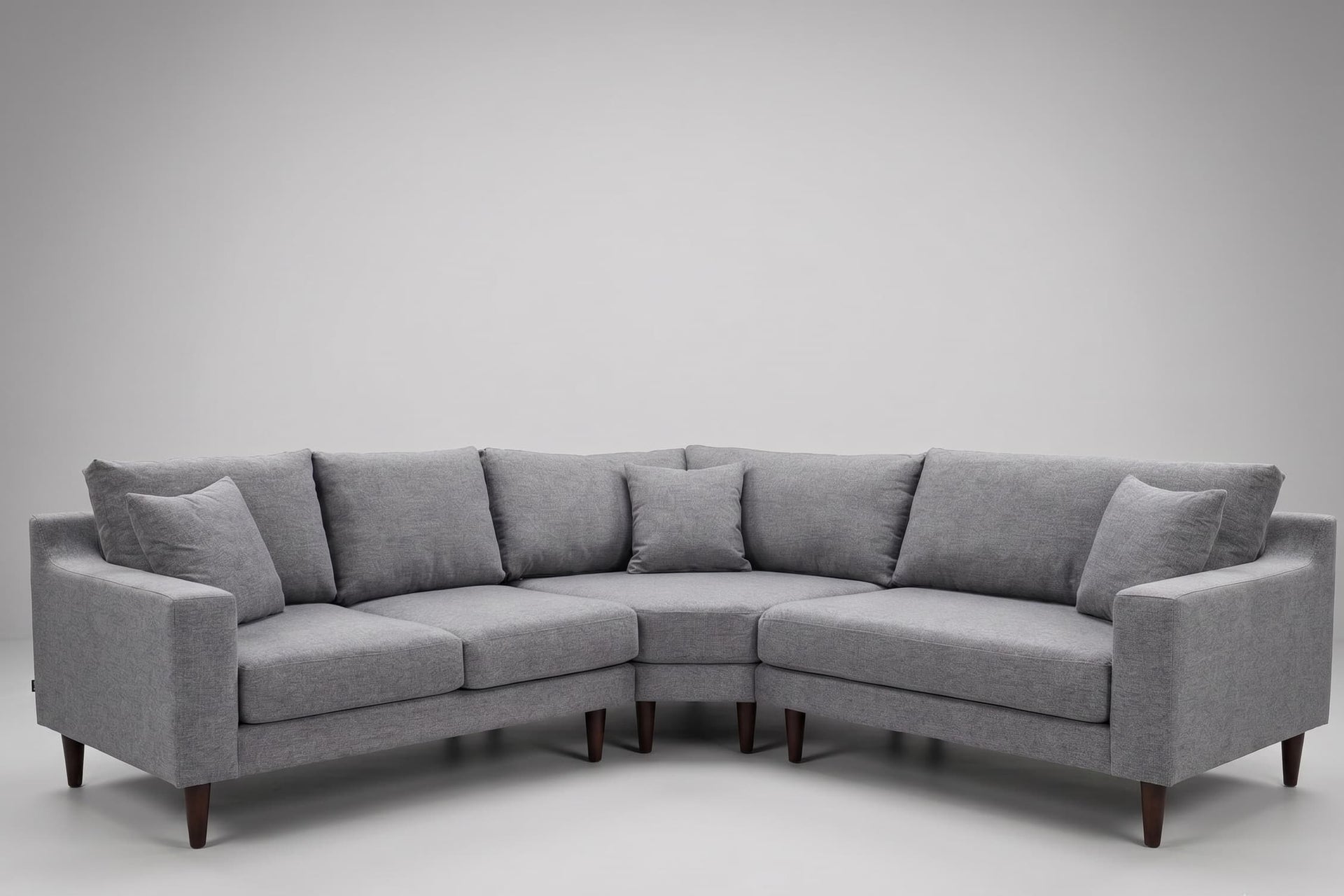 Alex L Sectional on Clearance at What A Room in Hampstead Graphite
