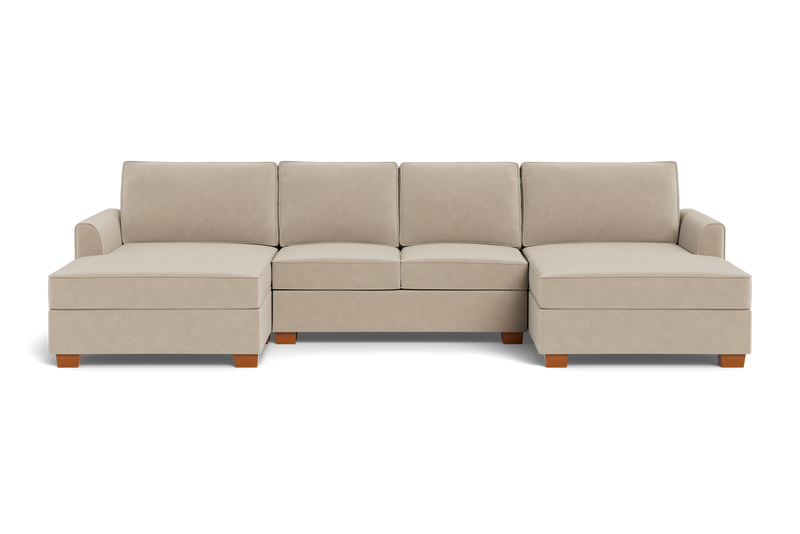Tiffany Double Chaise U Sectional Sofa