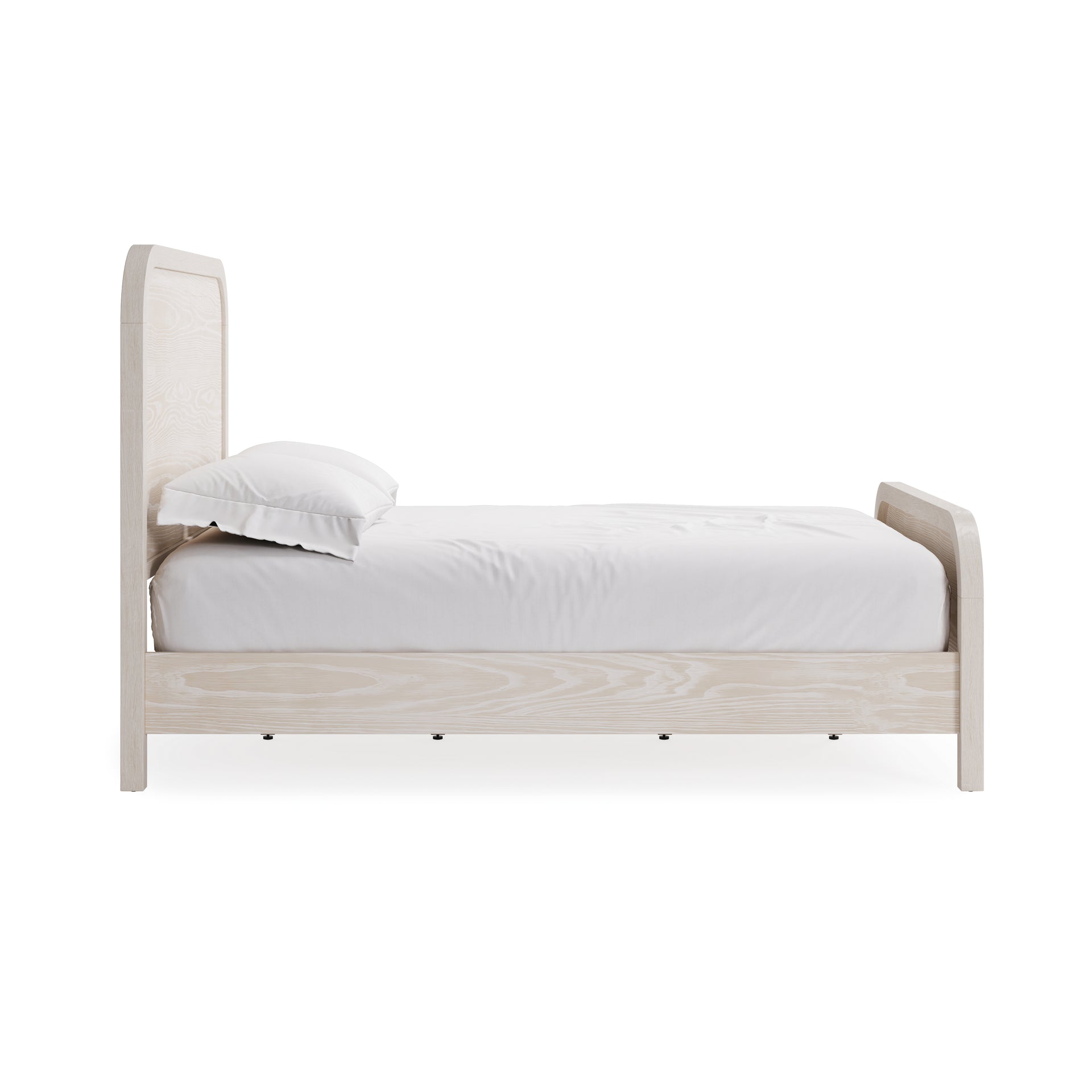 Drake Wood Platform Bed in Sugar - What A Room