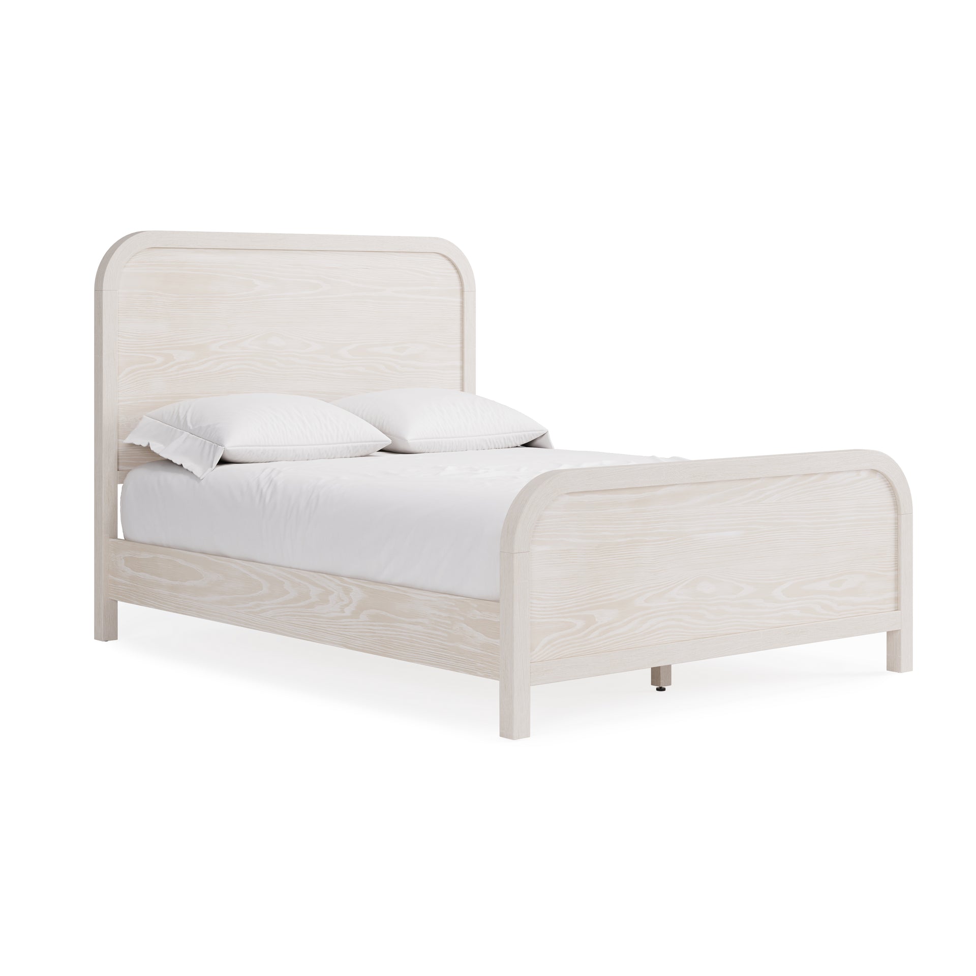 Drake Wood Platform Bed in Sugar - What A Room