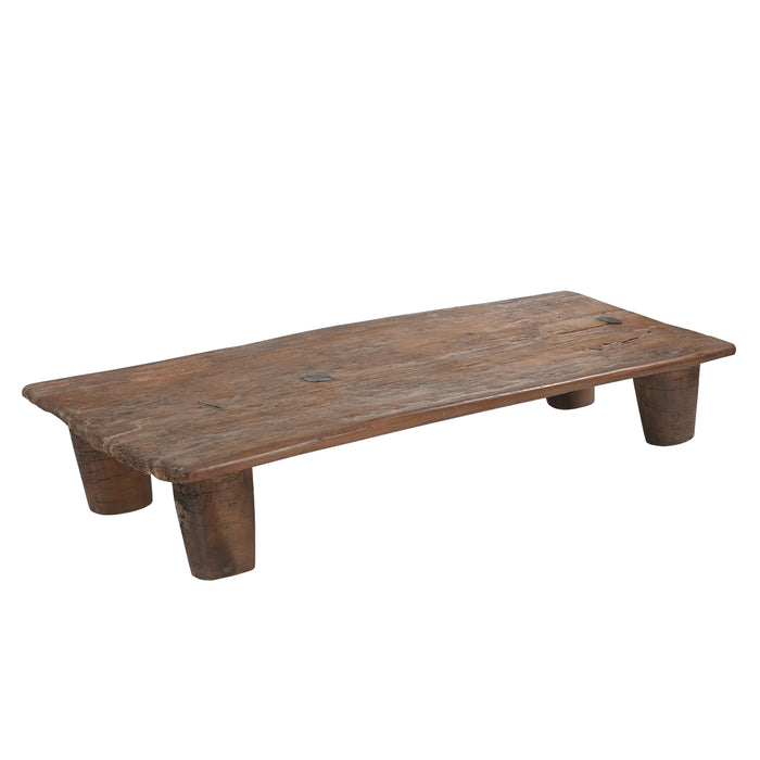 Antique Tribal Naga Bed Coffee Table