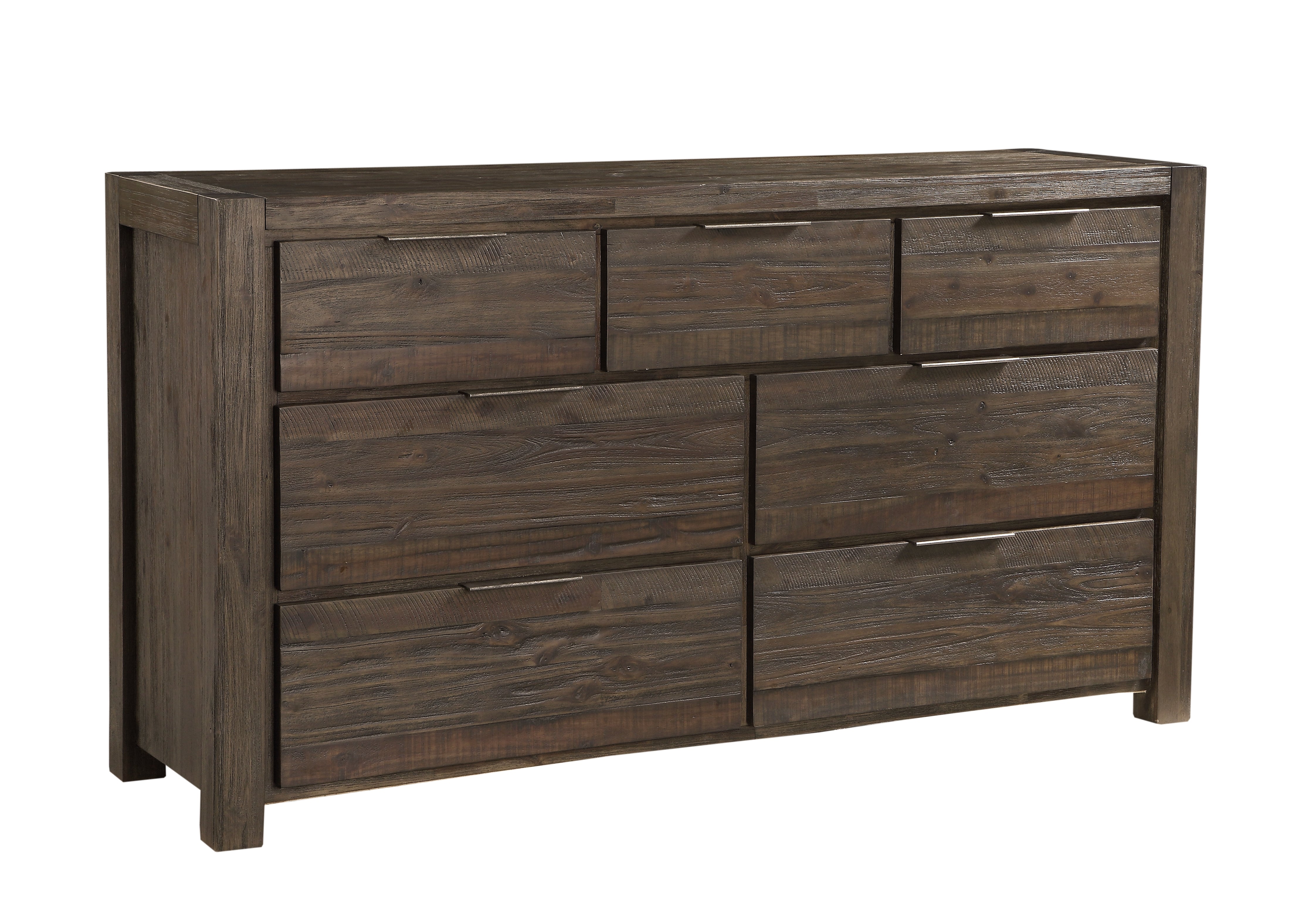Savanna Seven Drawer Solid Wood Dresser in Coffee Bean - What A Room