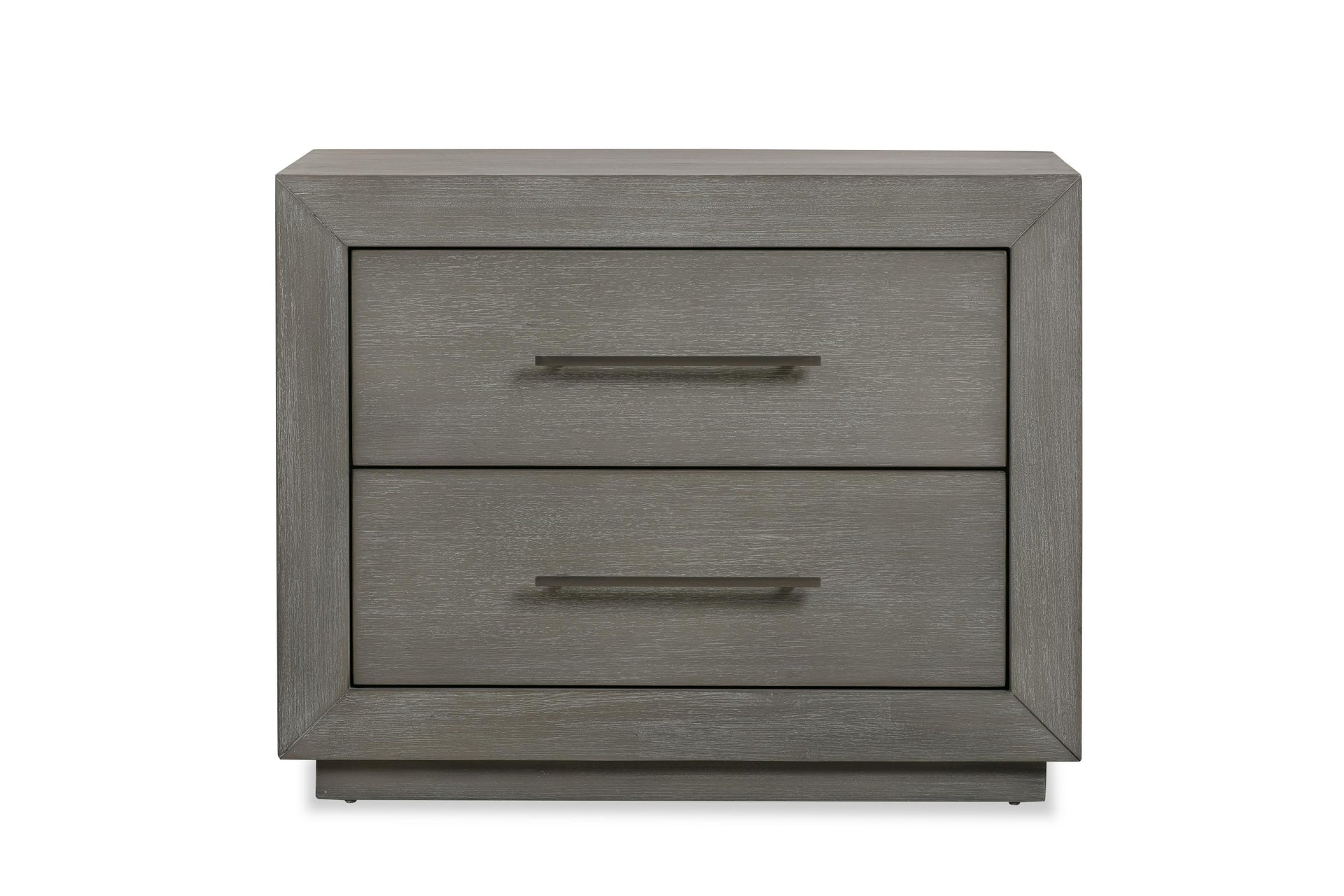 Melbourne Two Drawer Nightstand with USB in Mineral - What A Room