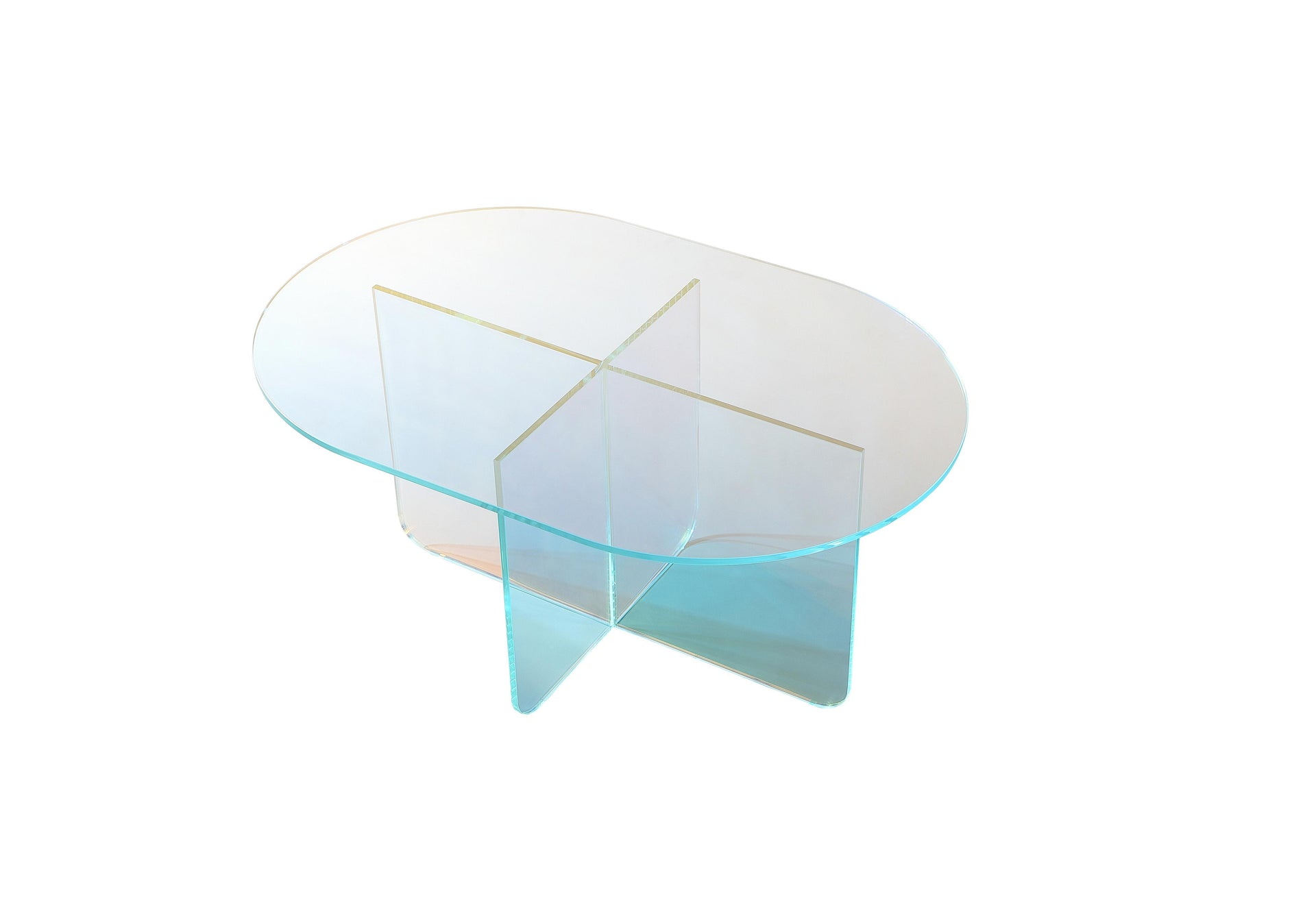 Fomo Coffee Table in Iridescent Glass - What A Room