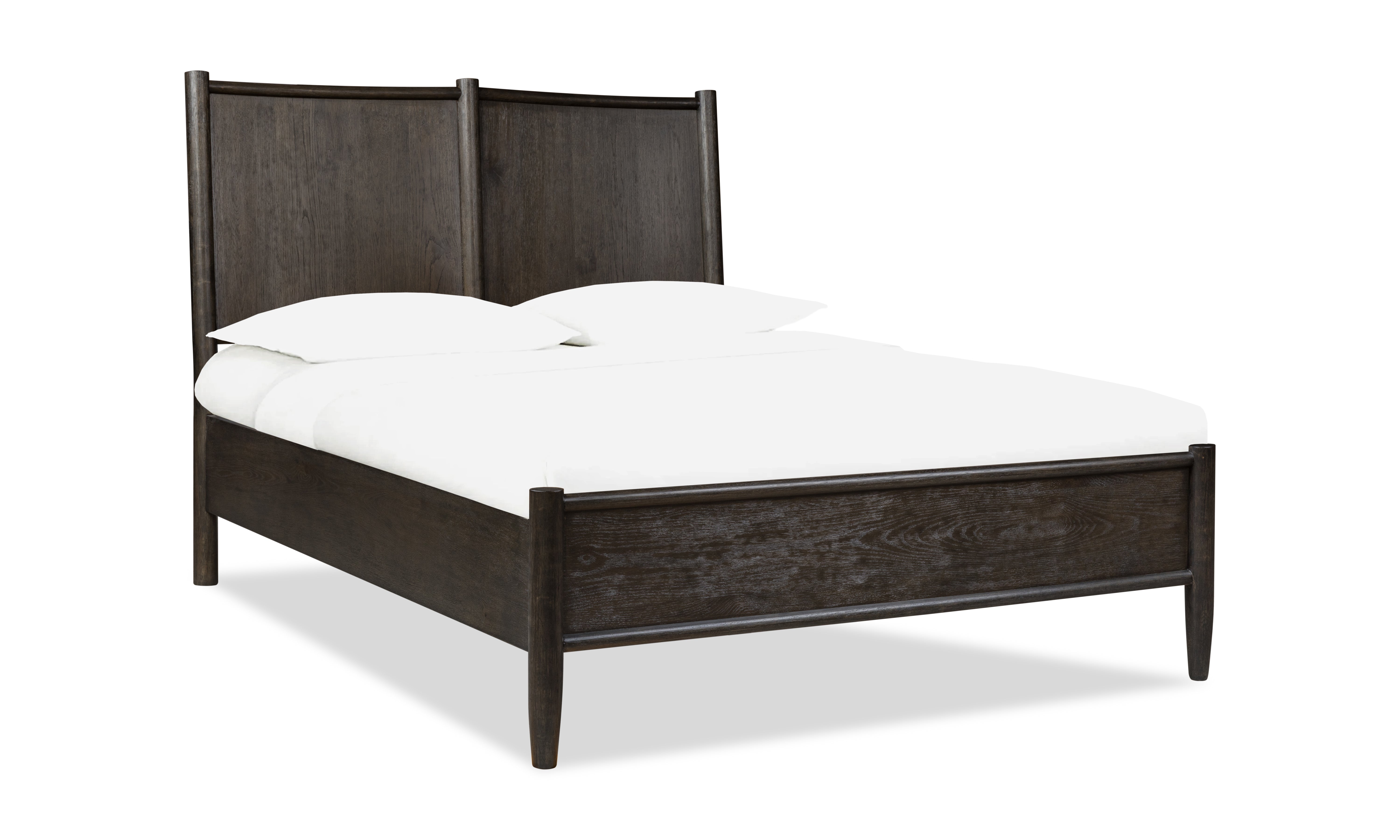 Rockport Oak Wood Platform Bed in Yin - What A Room