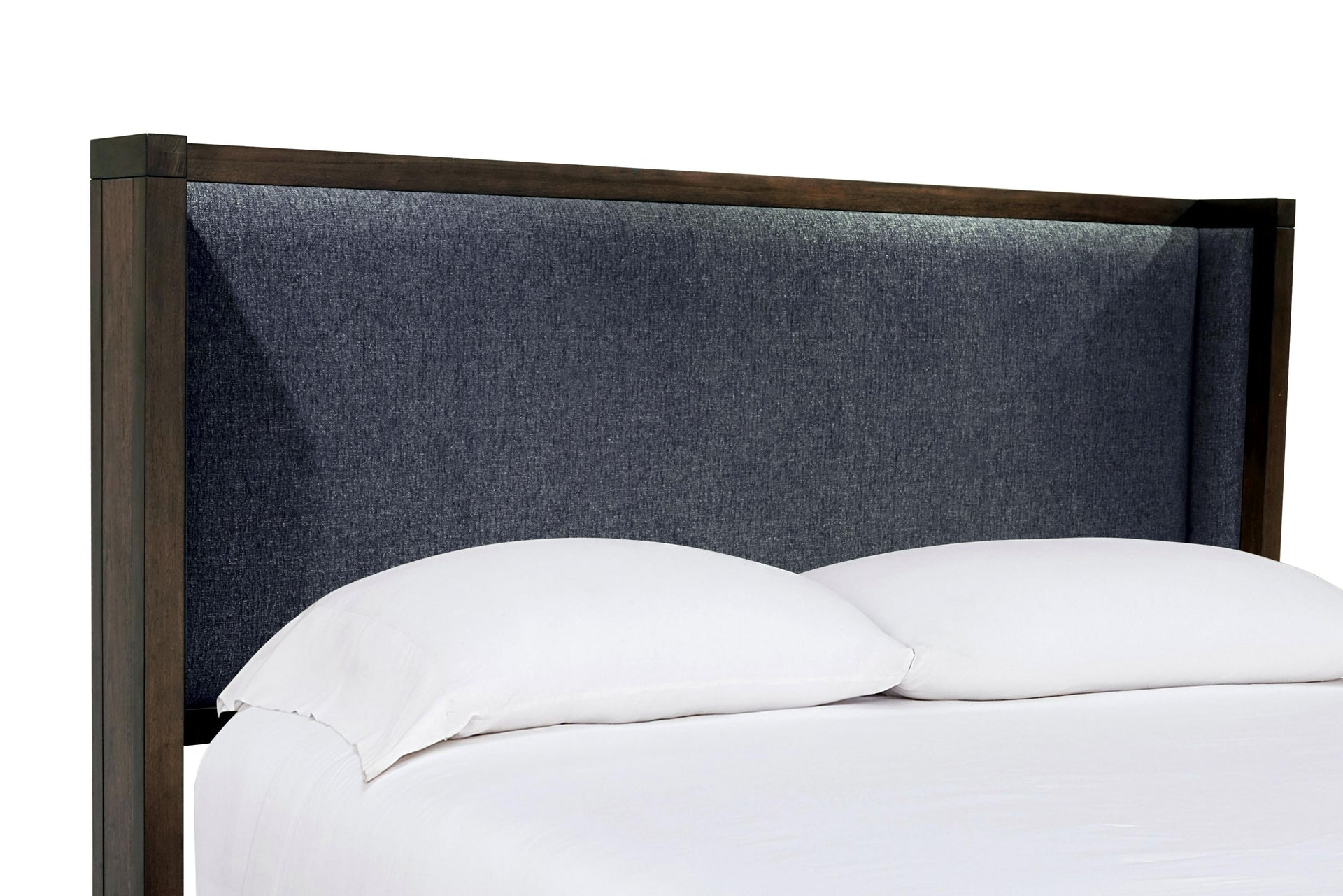 Boracay Upholstered Wingback Storage Bed in Wild Oats Brown - What A Room