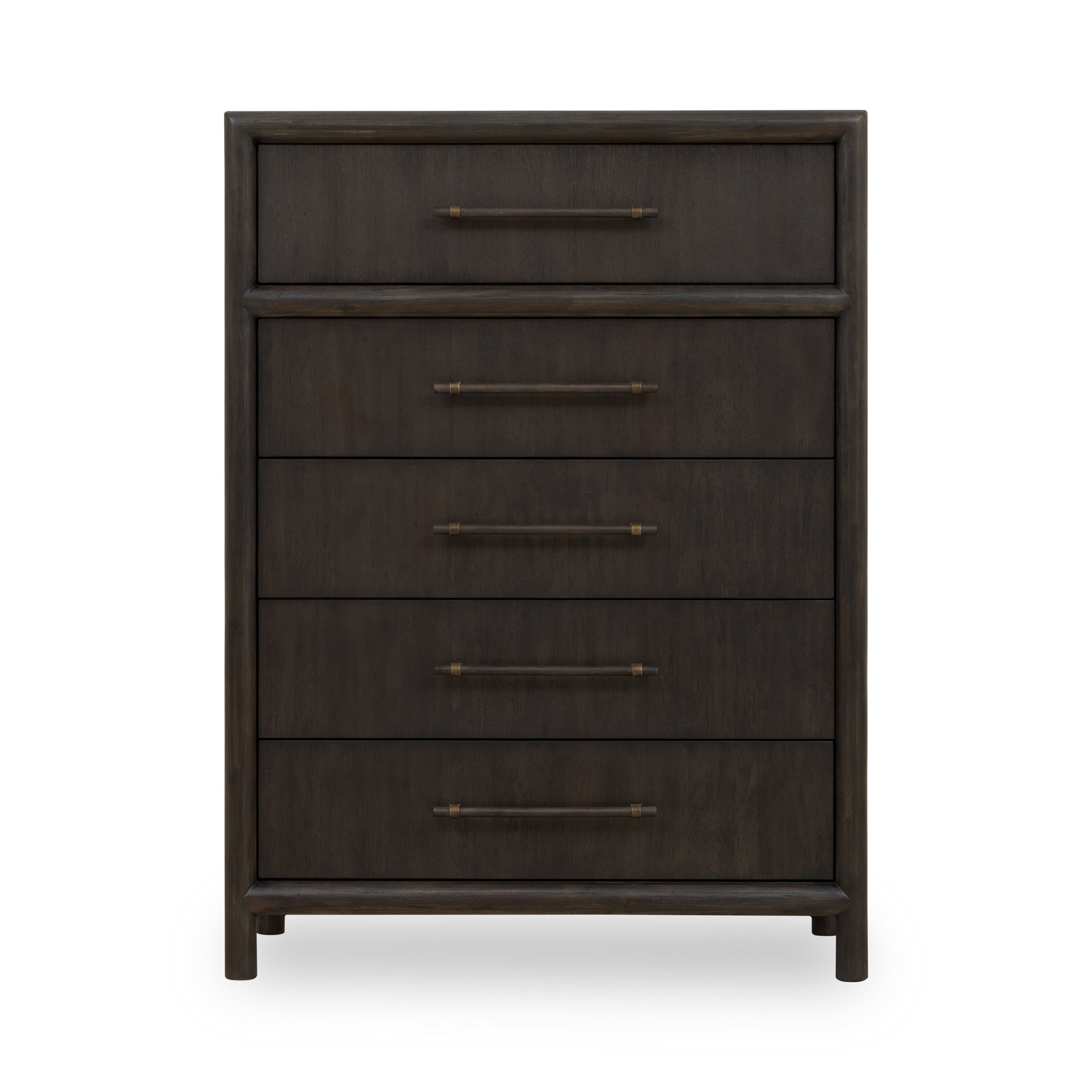 Dorsey Five Drawer Chest in Basalt Grey - What A Room