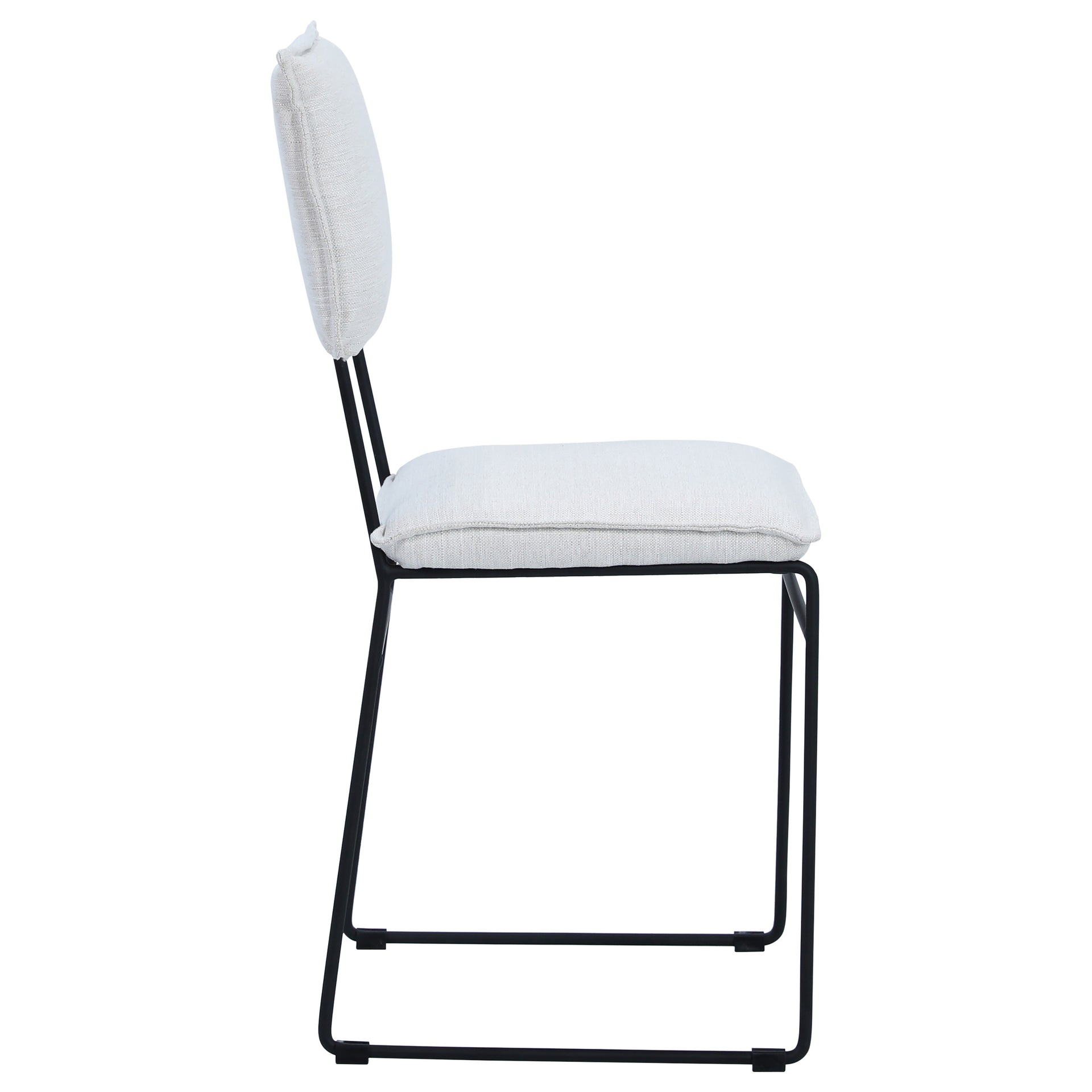 Sabina Dining Chair White Set of 2 - What A Room