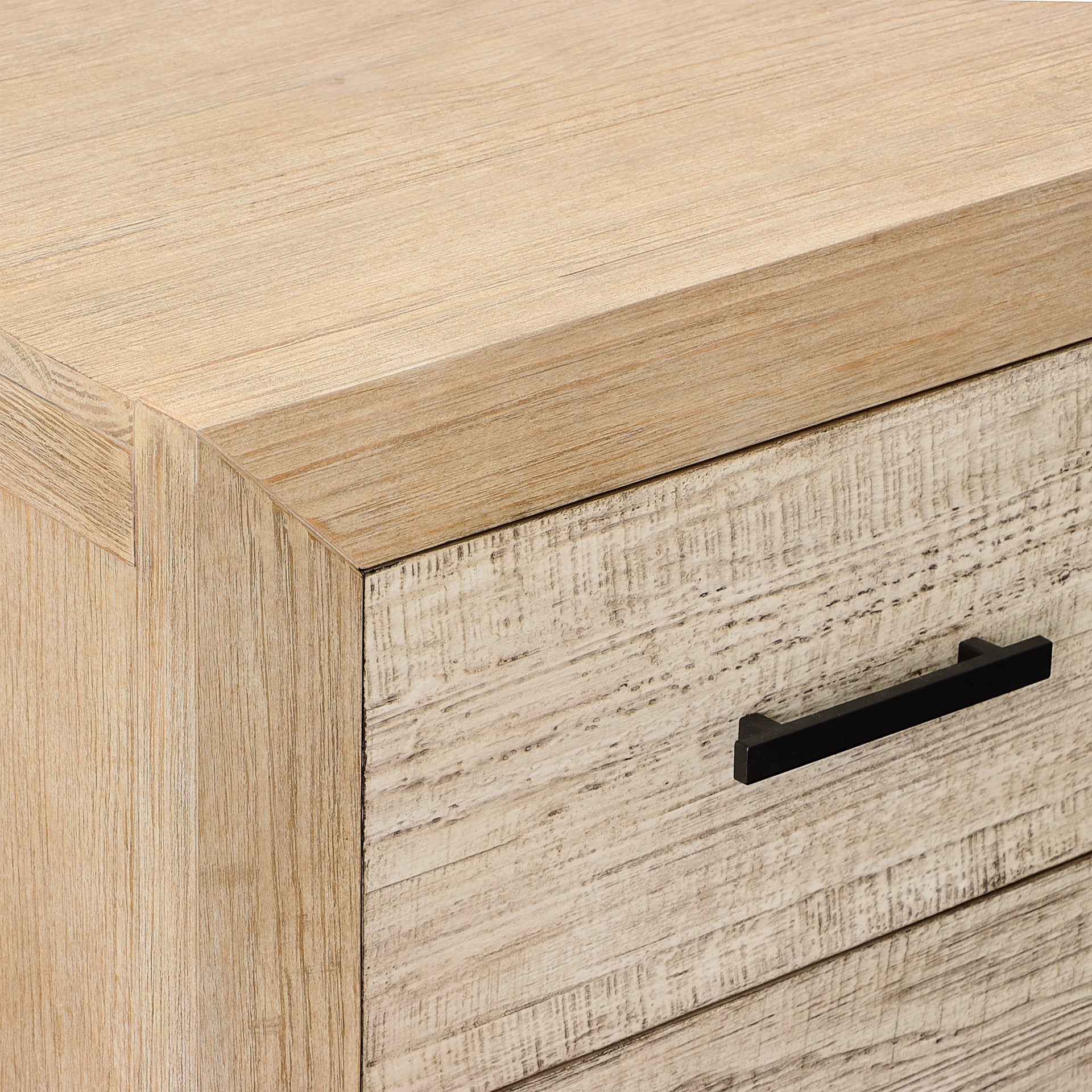 Roux Nightstand Double Drawer - What A Room