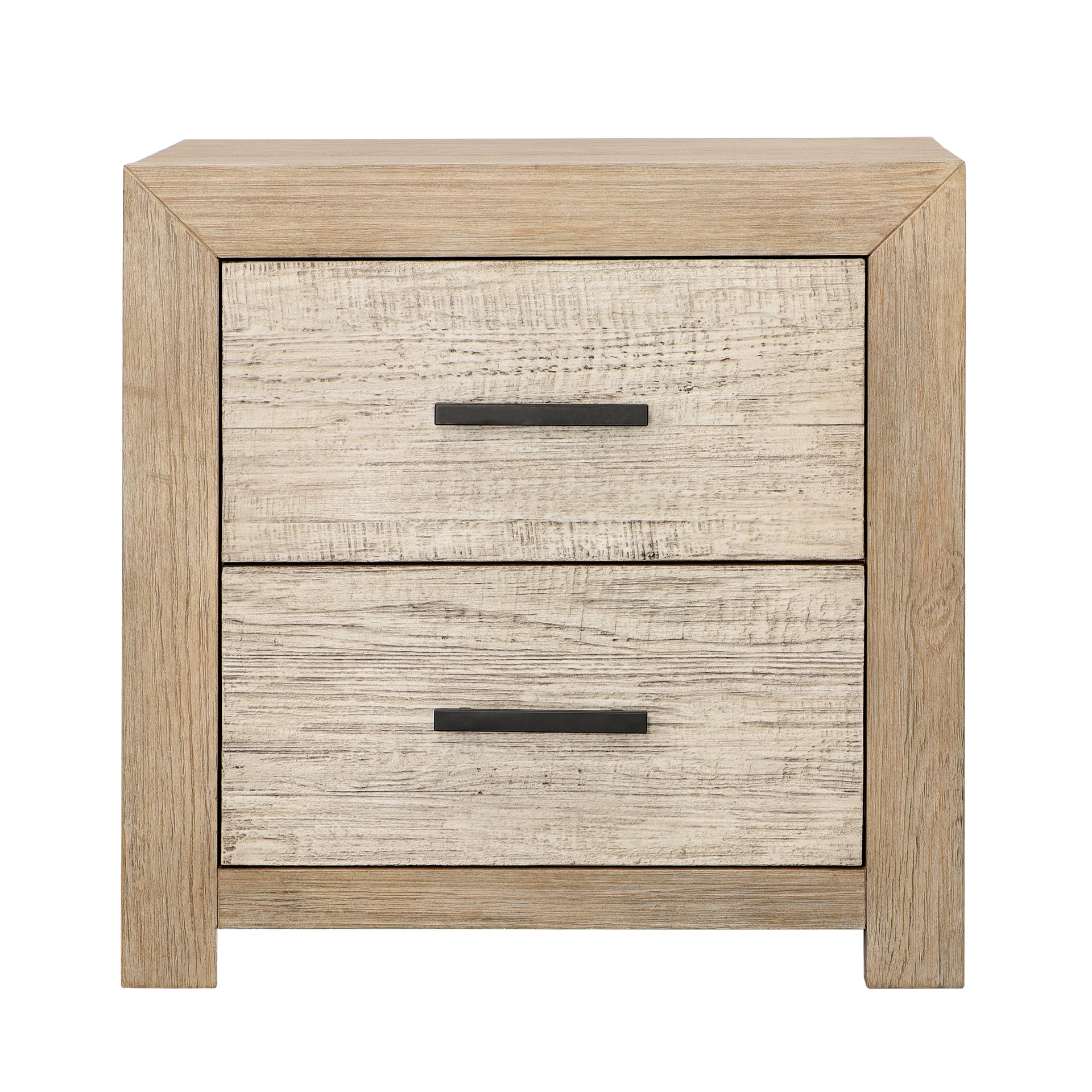 Roux Nightstand Double Drawer - What A Room