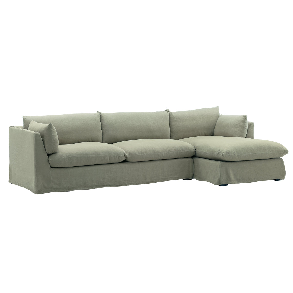 Otis 2 Piece Chaise Sectional - What A Room