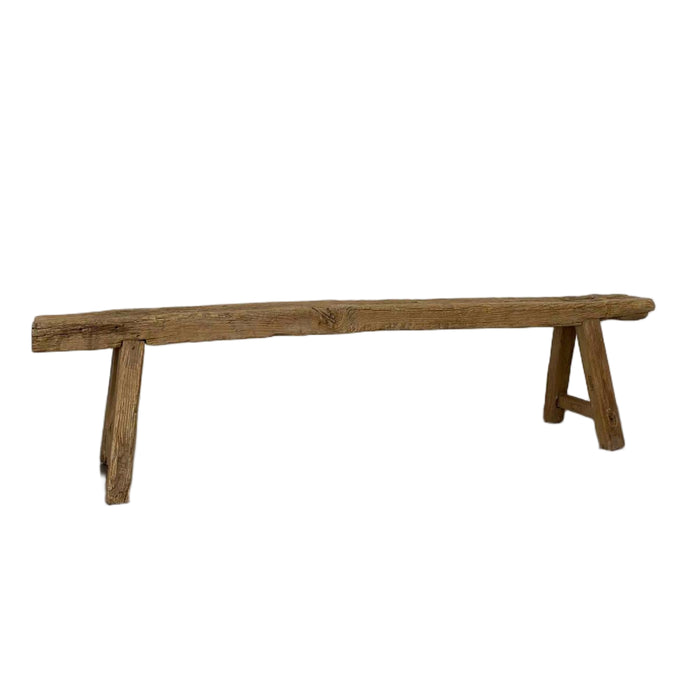 Vintage Country Elm Bench