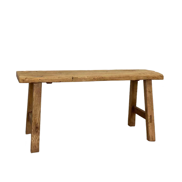 Vintage Country Elm Bench