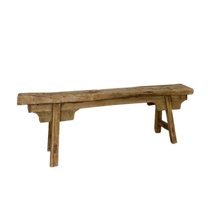 Vintage Country Elm Bench