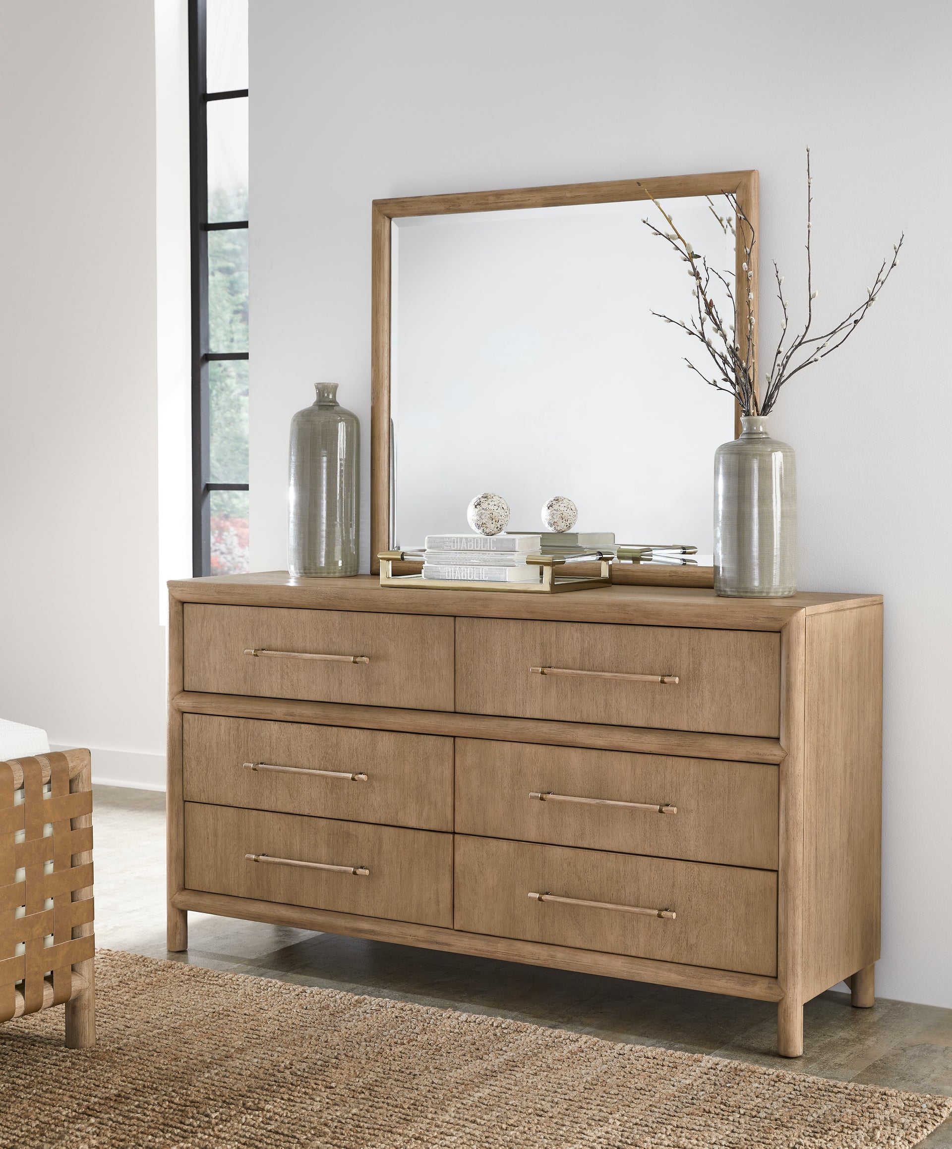 Dorsey Six Drawer Dresser in Granola - What A Room