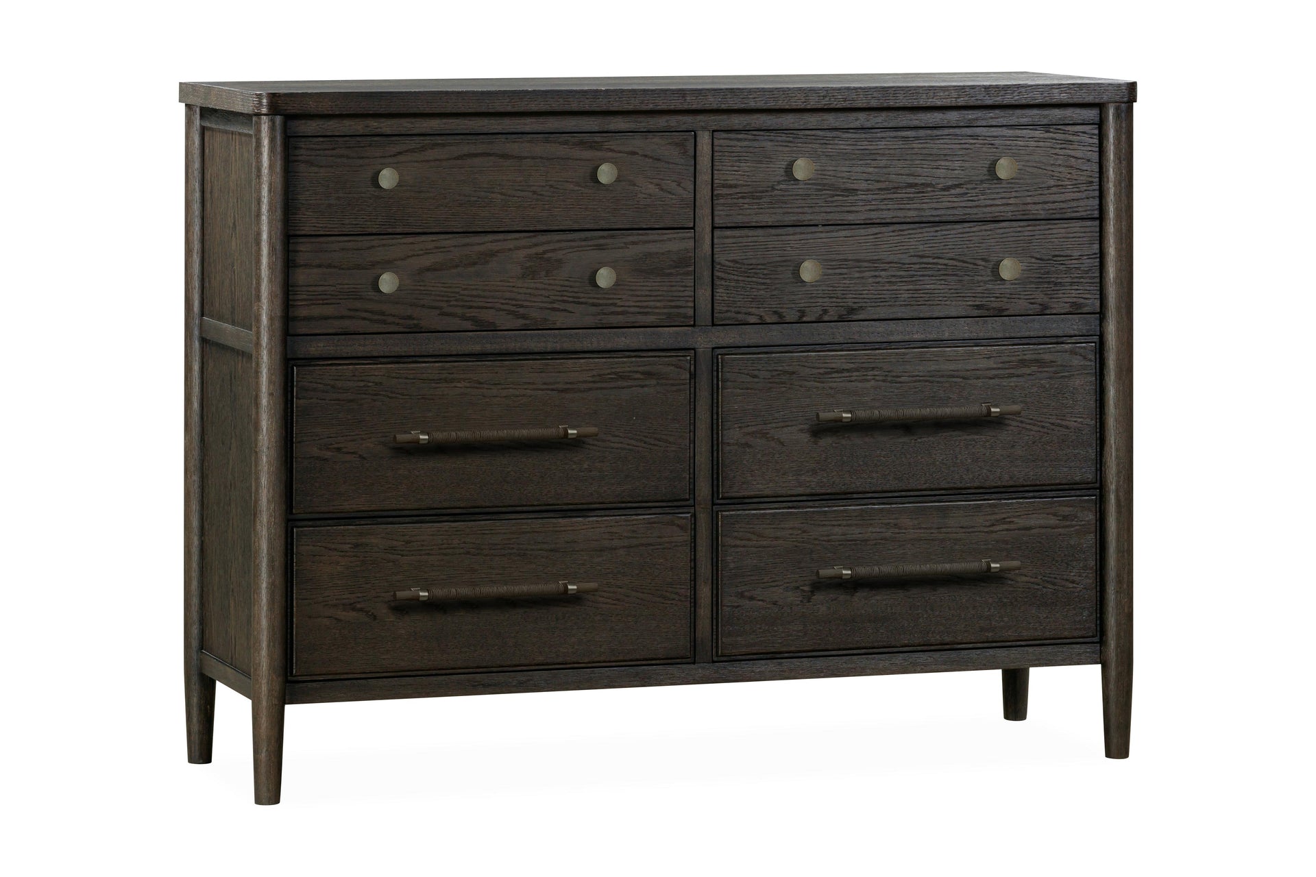 Rockport Eight Drawer Oak Wood Dresser in Yin - What A Room