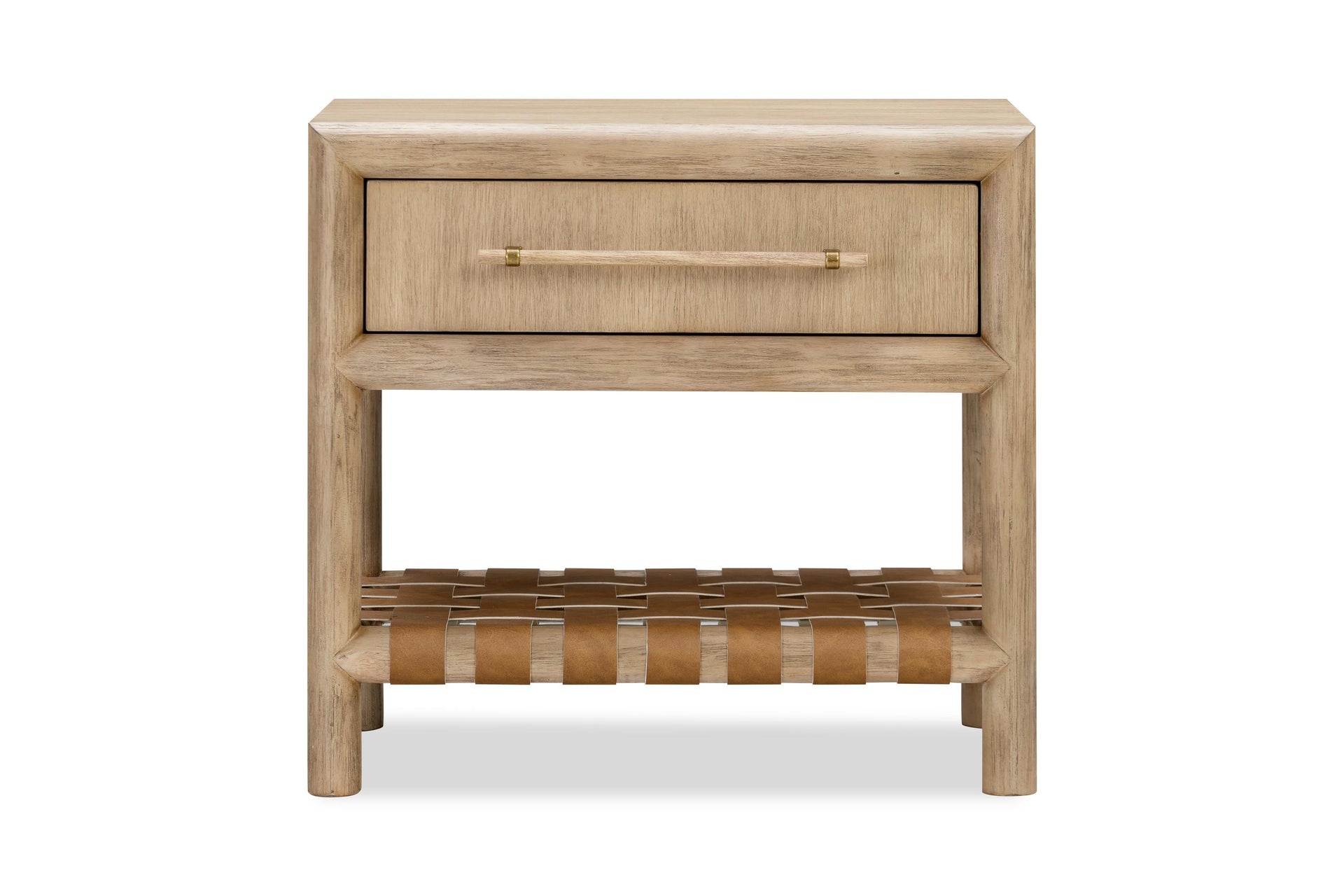 Dorsey One Drawer USB-charging Nightstand in Granola - What A Room