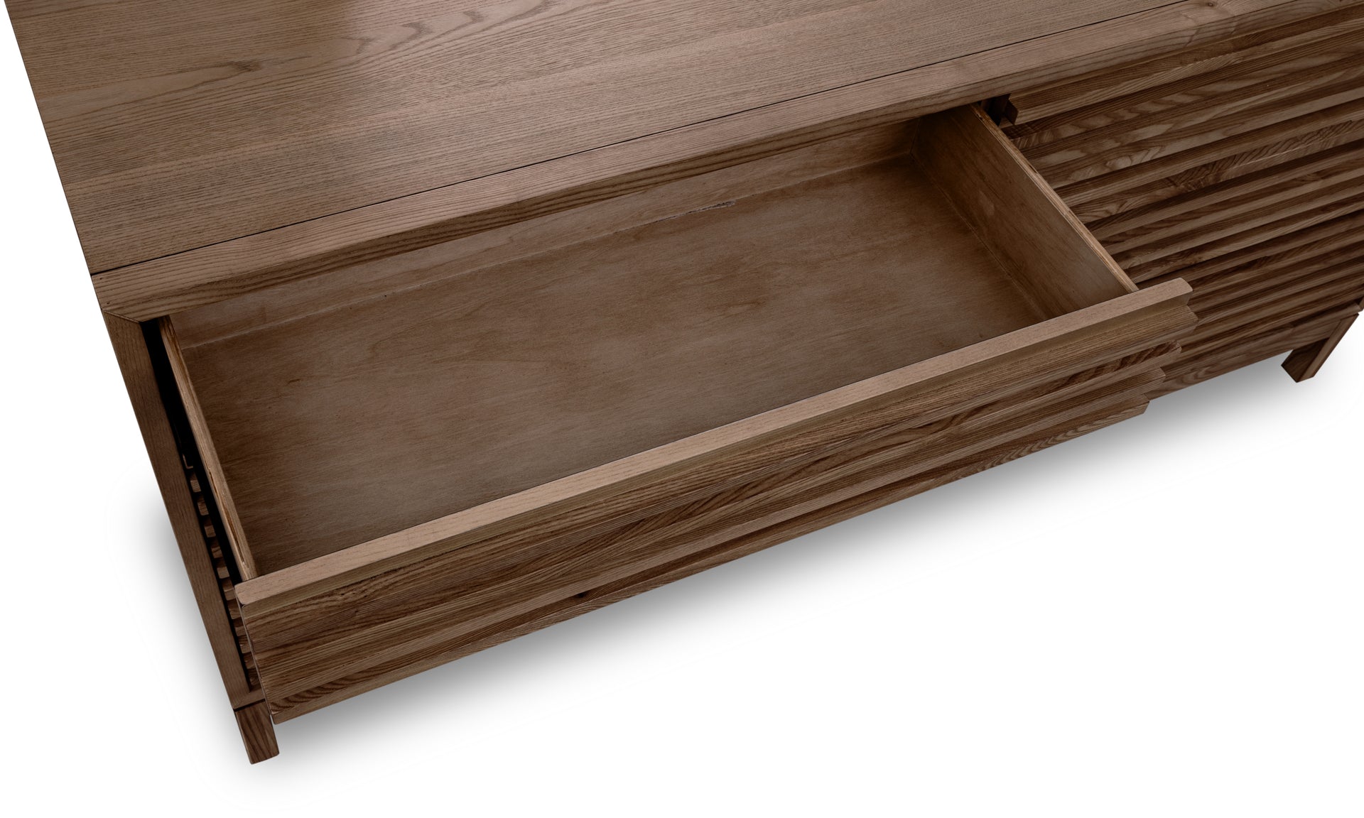 Tanner Six Drawer Ash Wood Dresser in Roux - What A Room