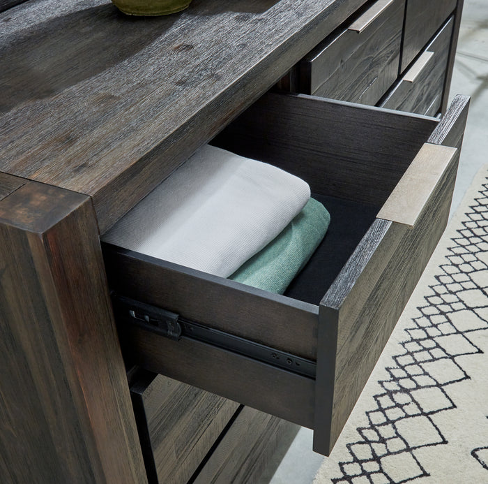 Savanna Seven Drawer Solid Wood Dresser in Coffee Bean - What A Room